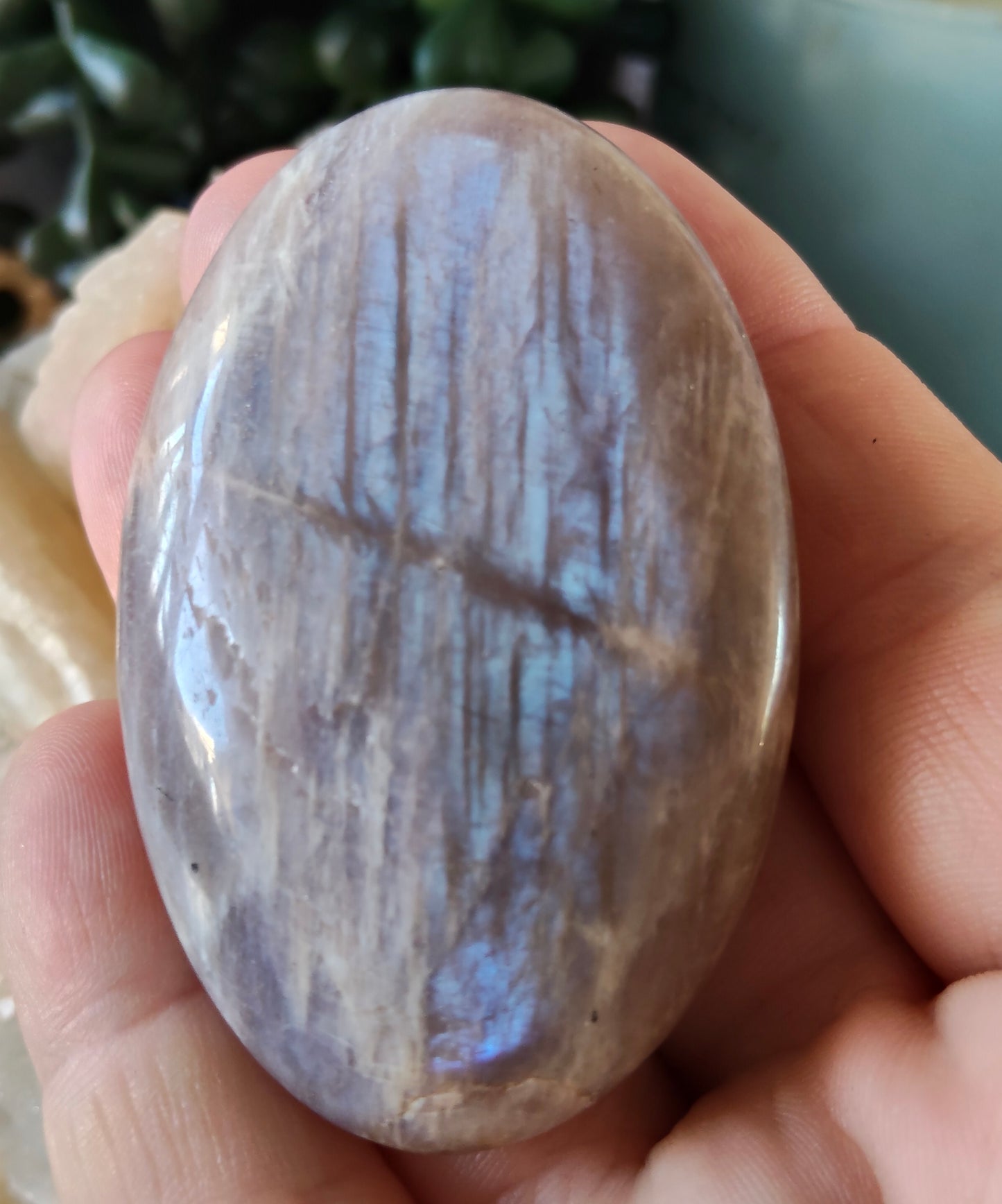 Peach Moonstone Palmstones