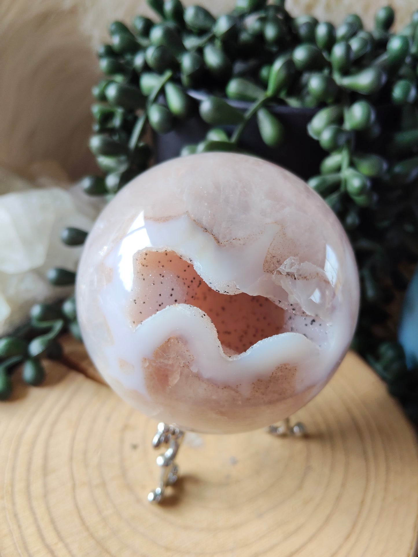 Sparkly Druzy Agate Spheres