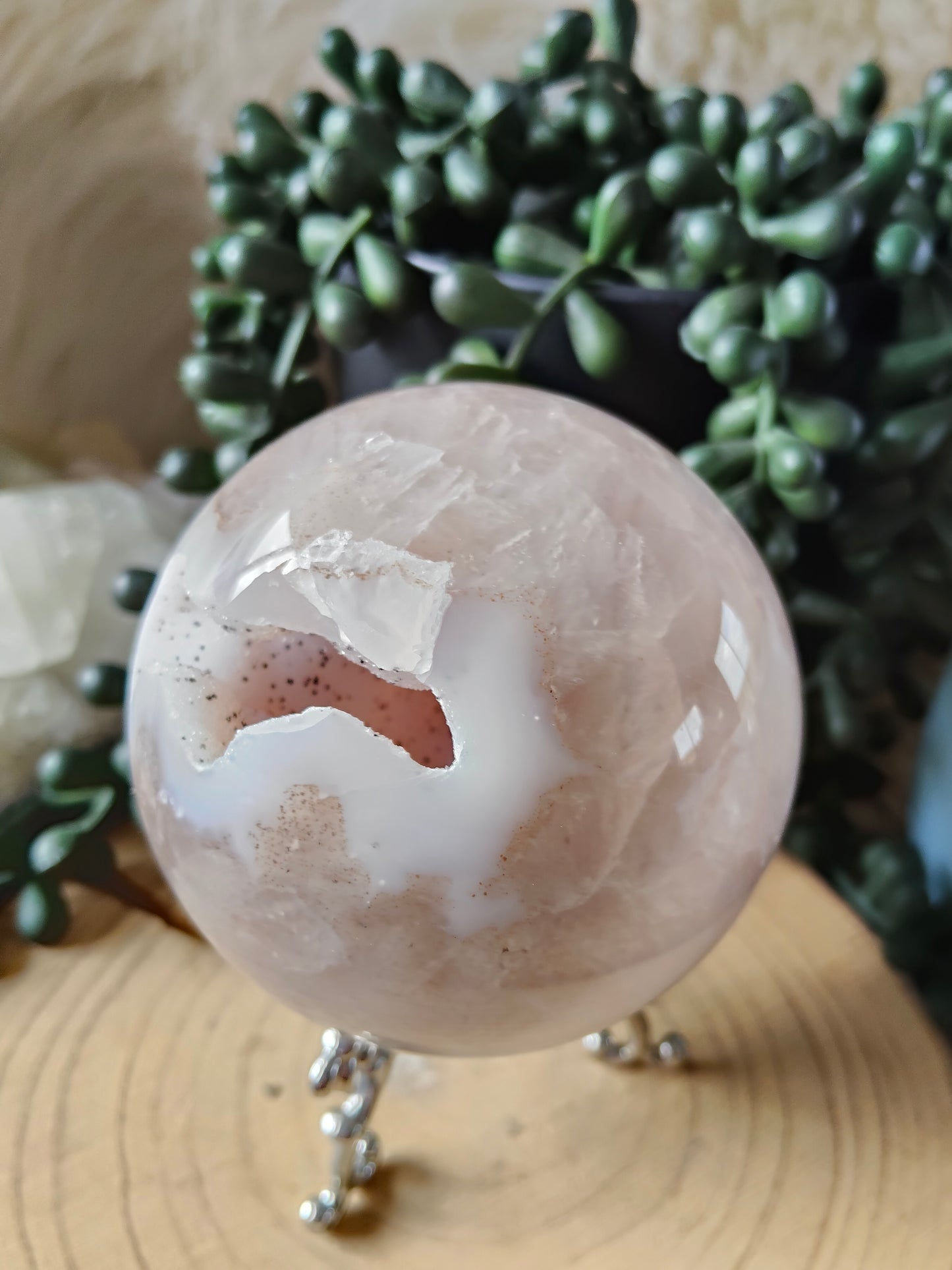 Sparkly Druzy Agate Spheres