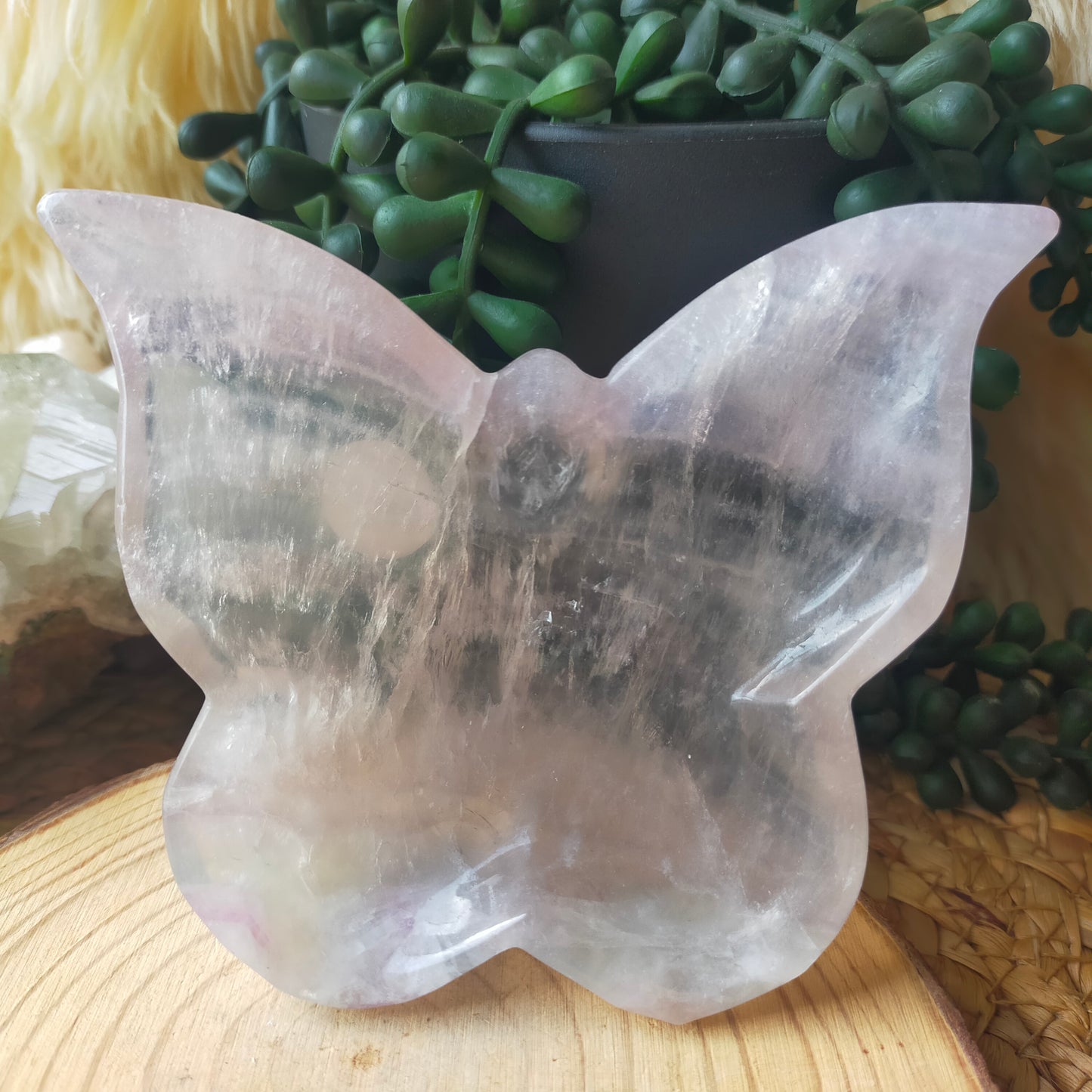 Fluorite Butterfly Dish