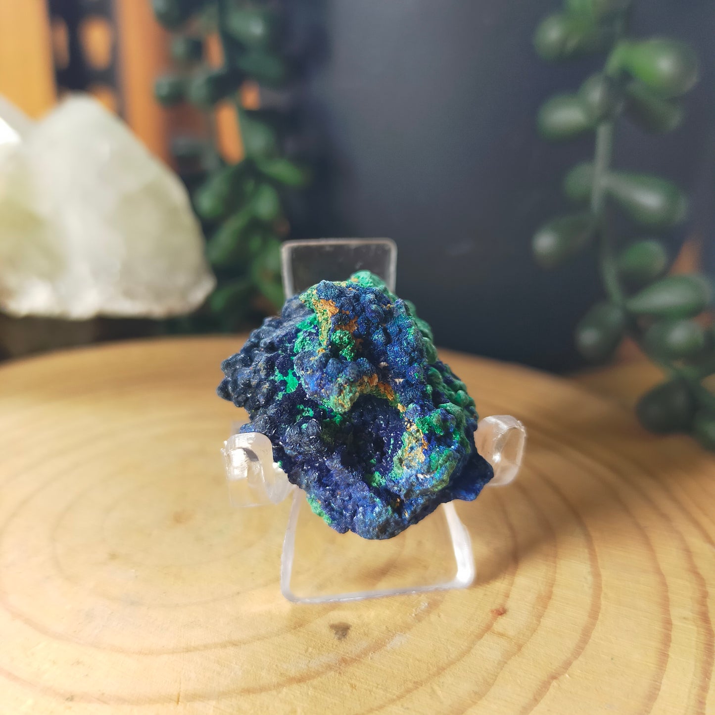 Raw Azurite and Malachite