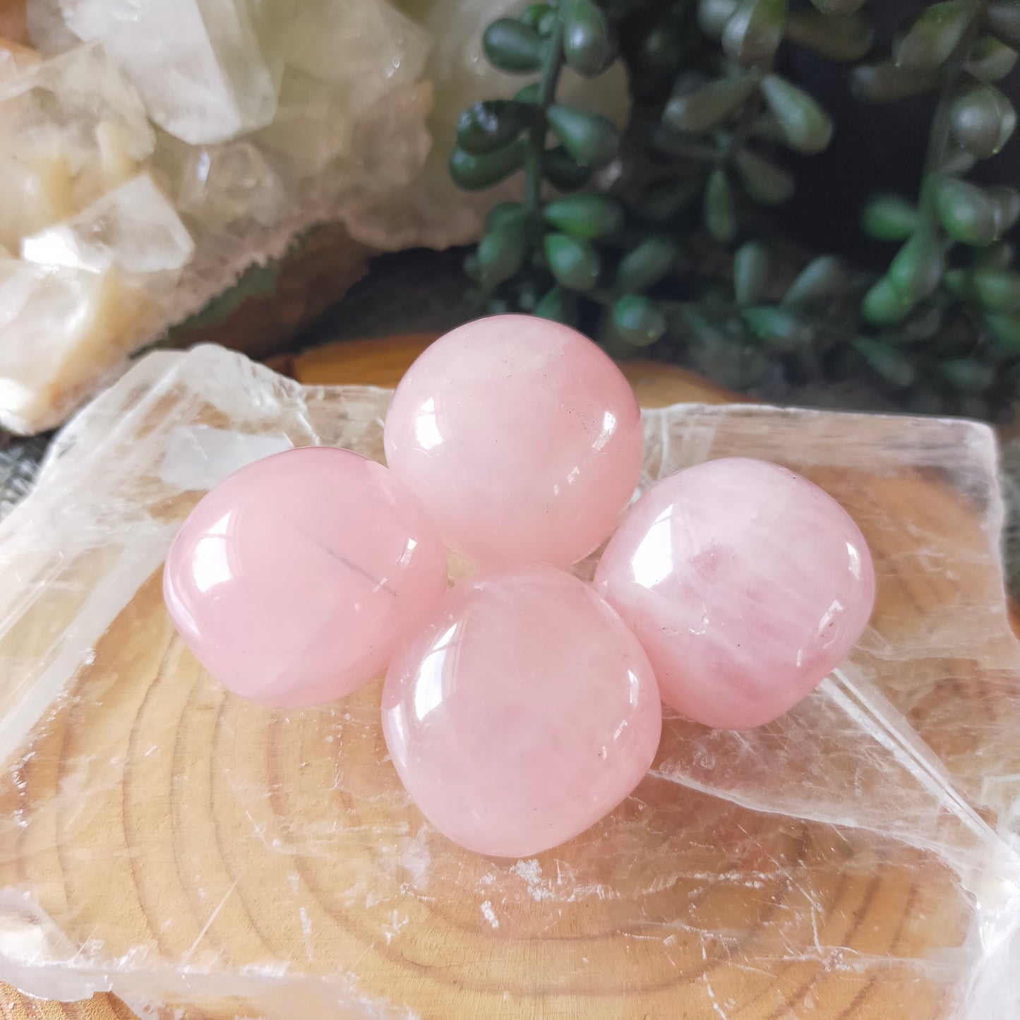 Rose Quartz Tumbles