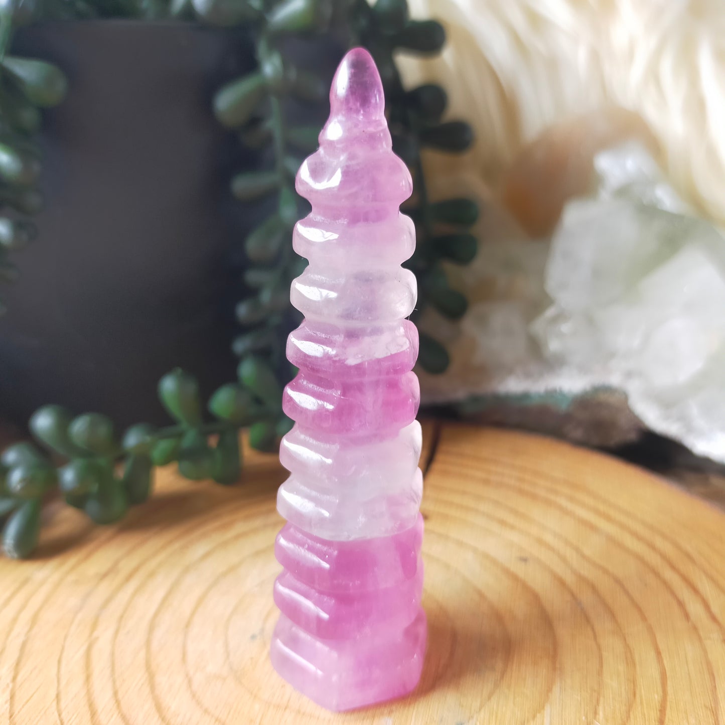 Carved Fluorite Towers