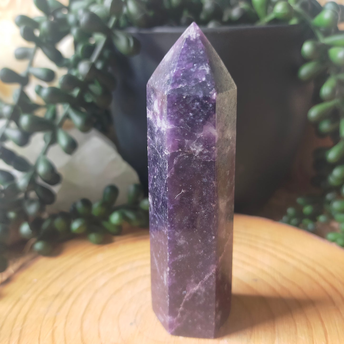 Lepidolite Points