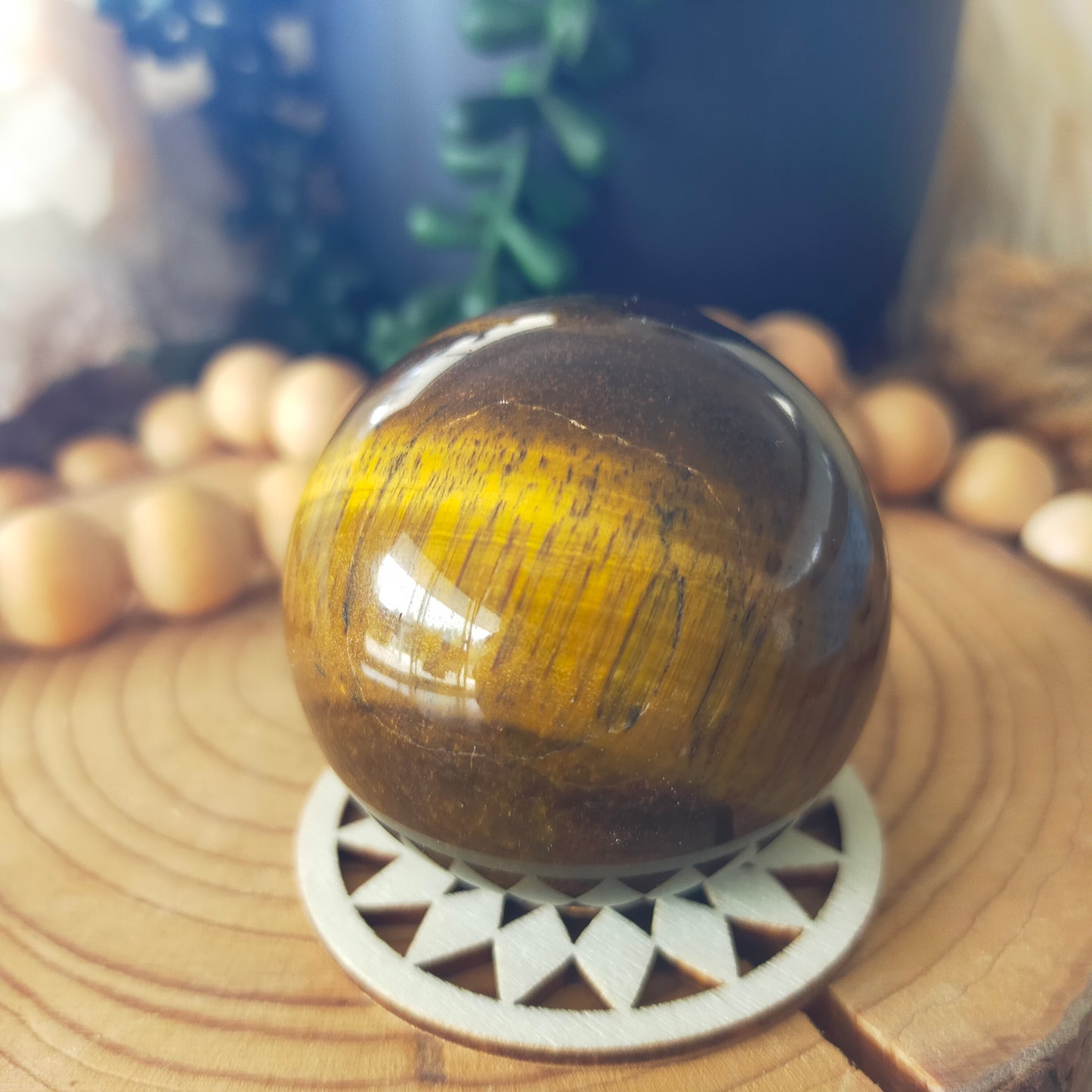 Tiger's Eye Spheres