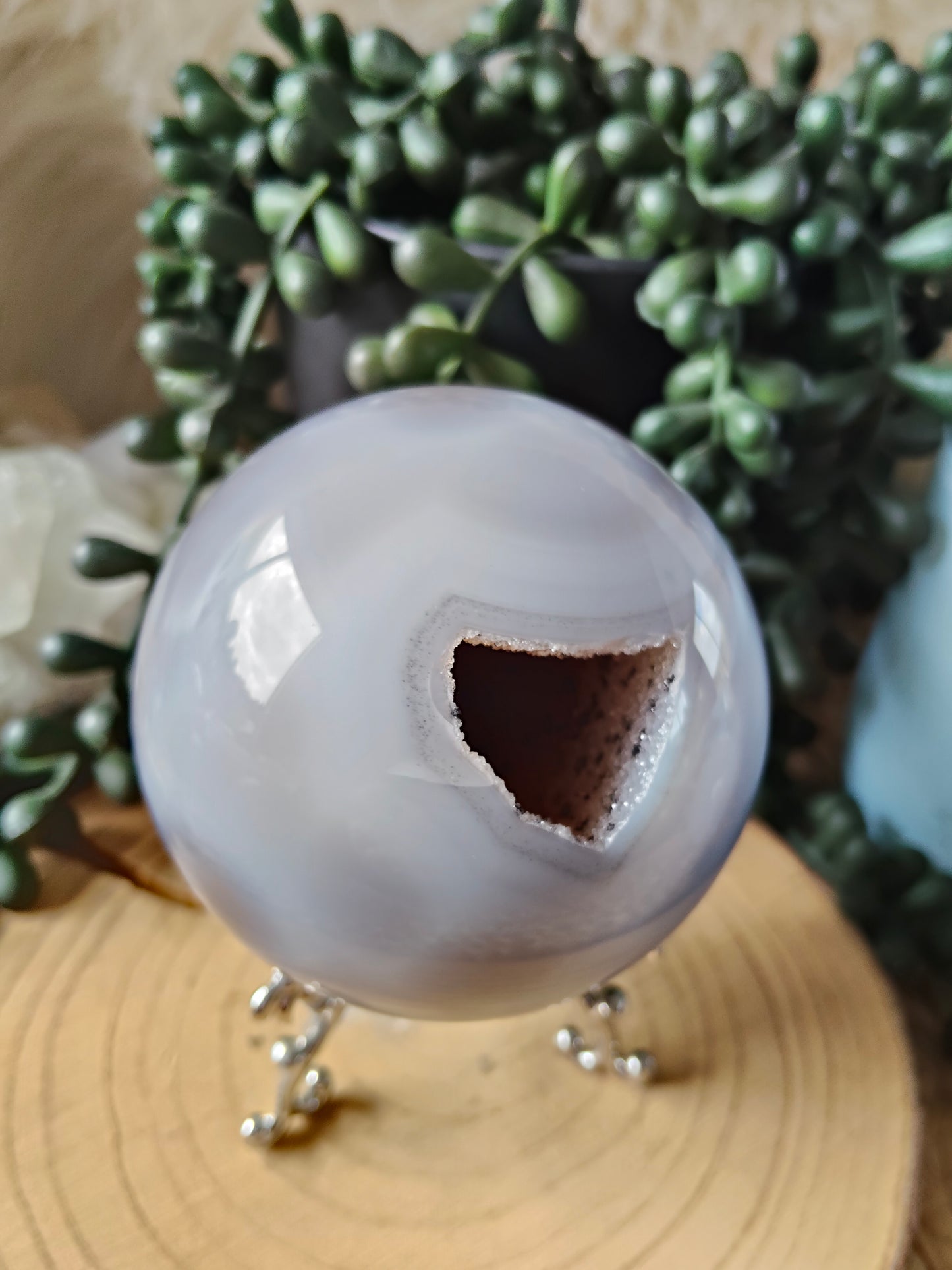 Sparkly Druzy Agate Spheres