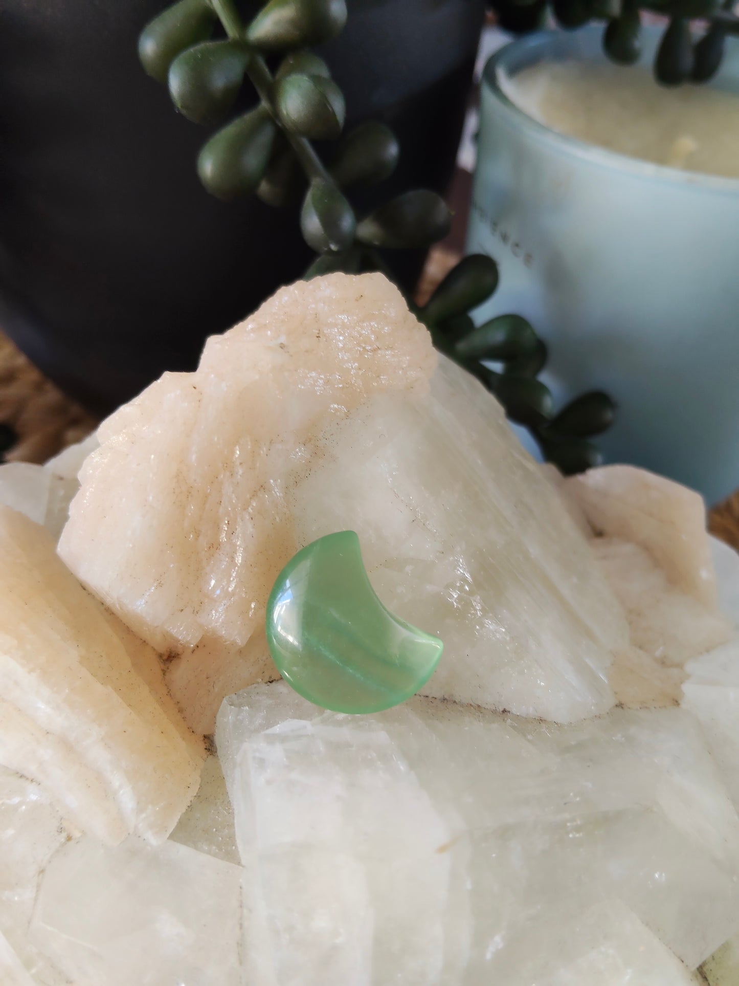 Mini Fluorite Moons