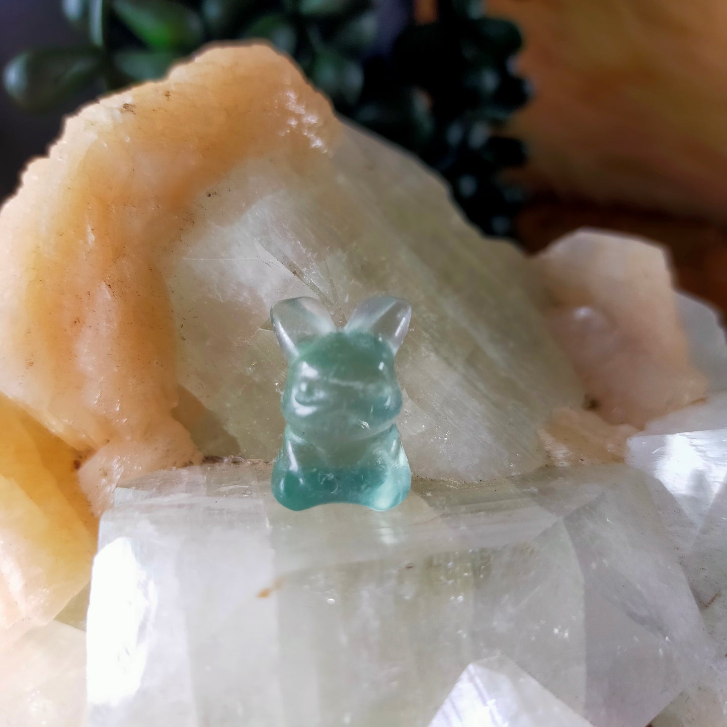 Mini Fluorite Carvings