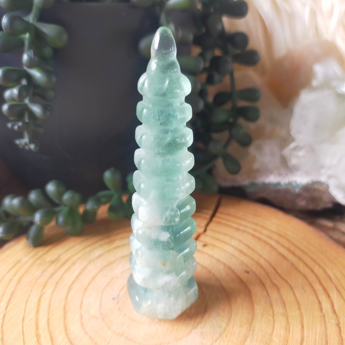Carved Fluorite Towers