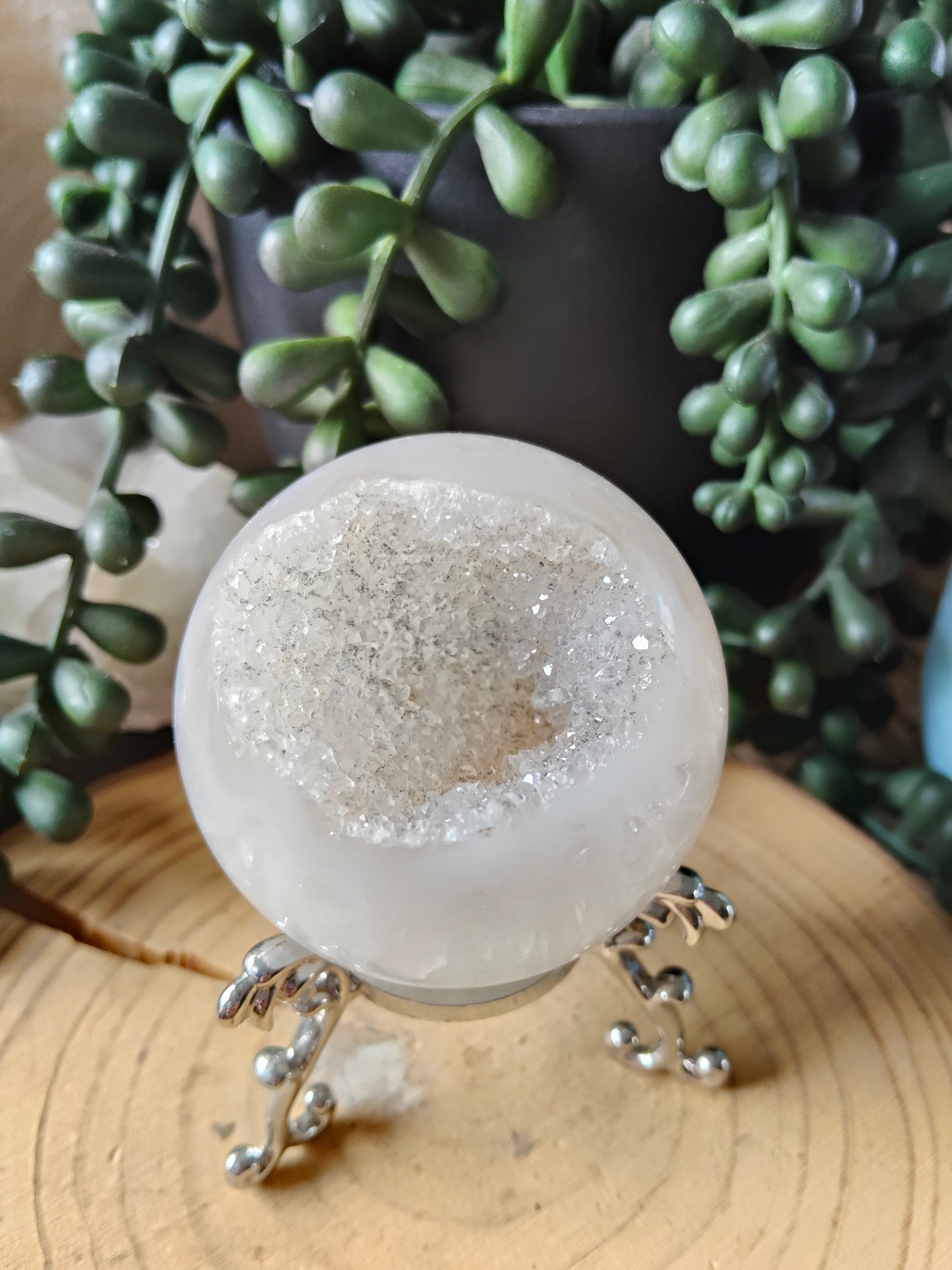 Sparkly Druzy Agate Spheres