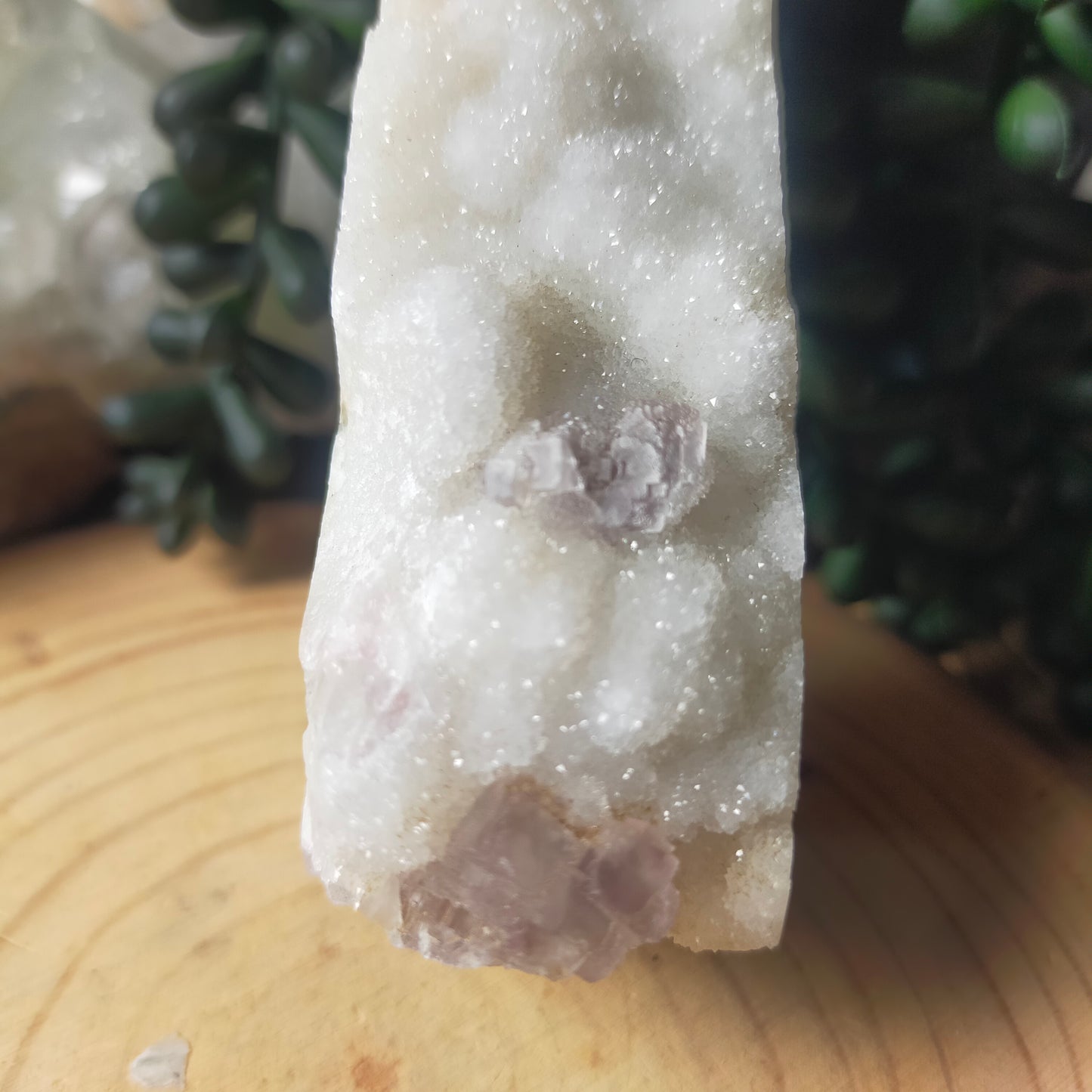 Sugar Fluorite Point
