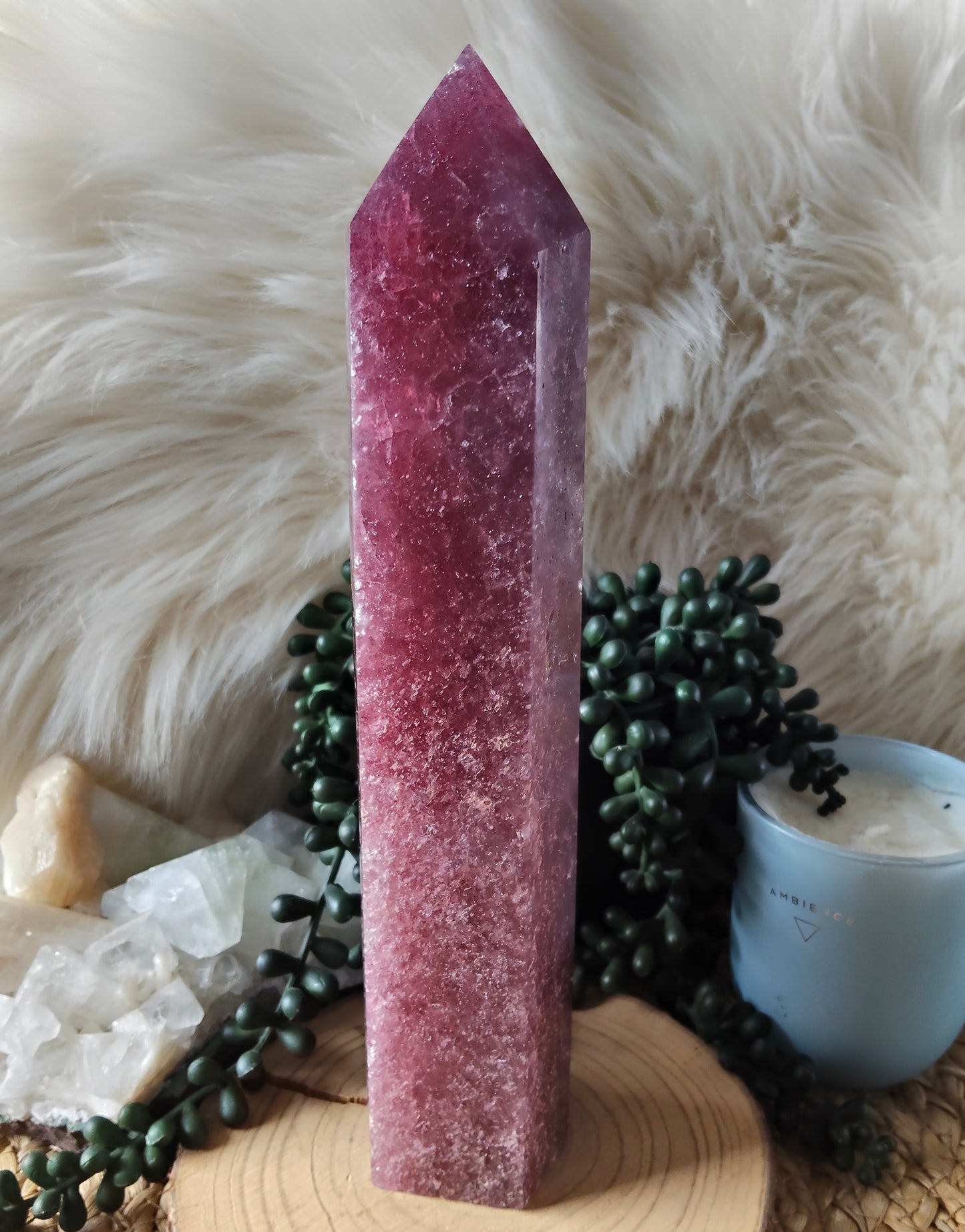 Strawberry Quartz Towers
