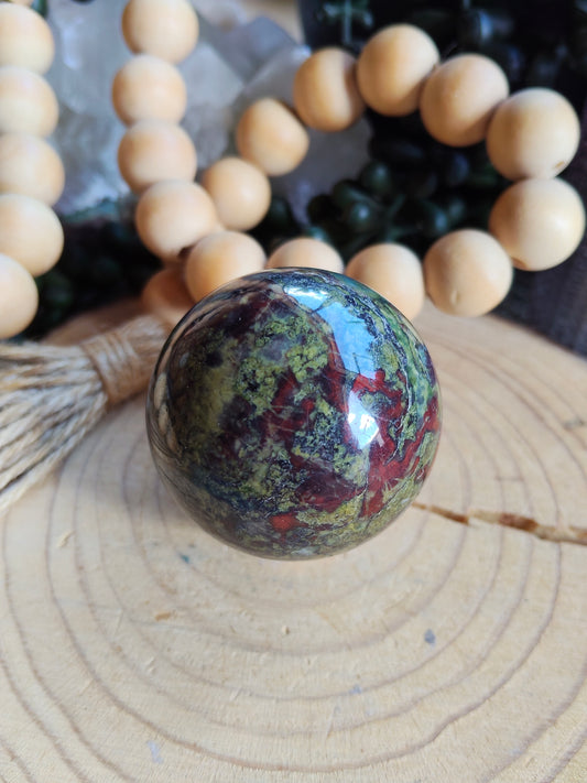 Dragon Blood Stone Sphere
