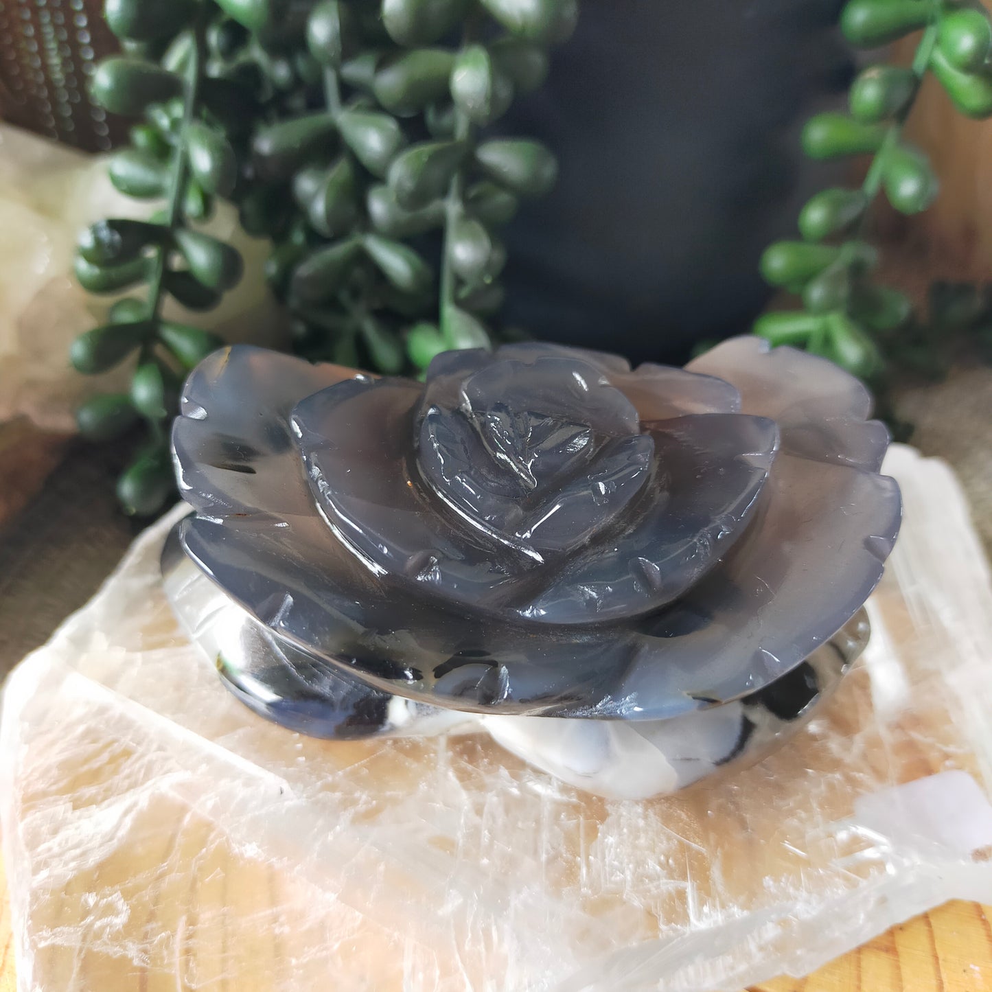 Volcano Agate Flowers