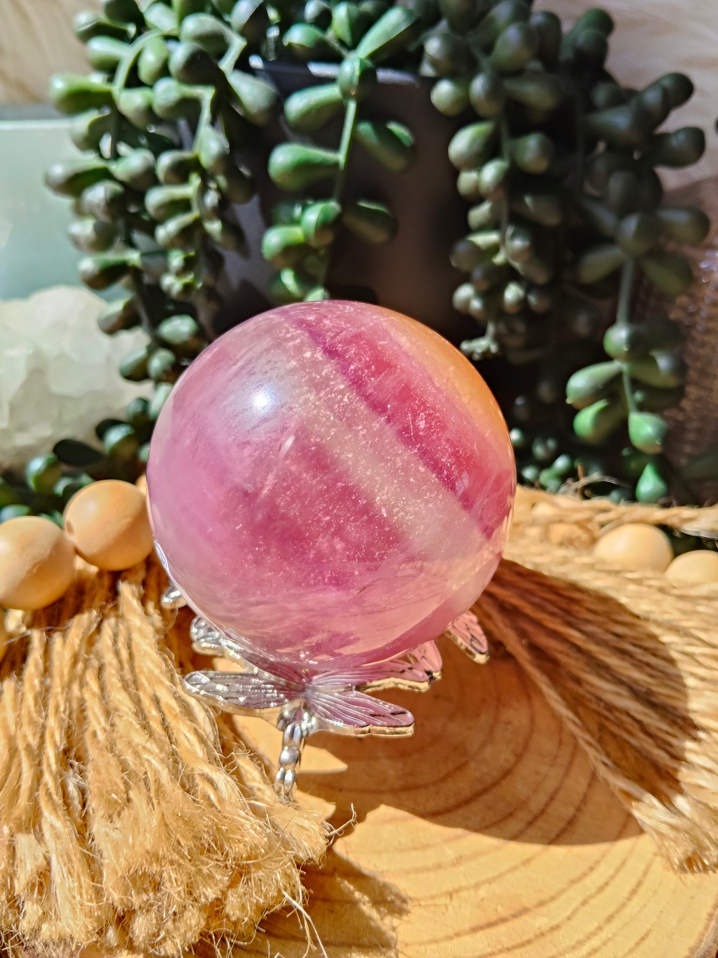 Candy Fluorite Sphere