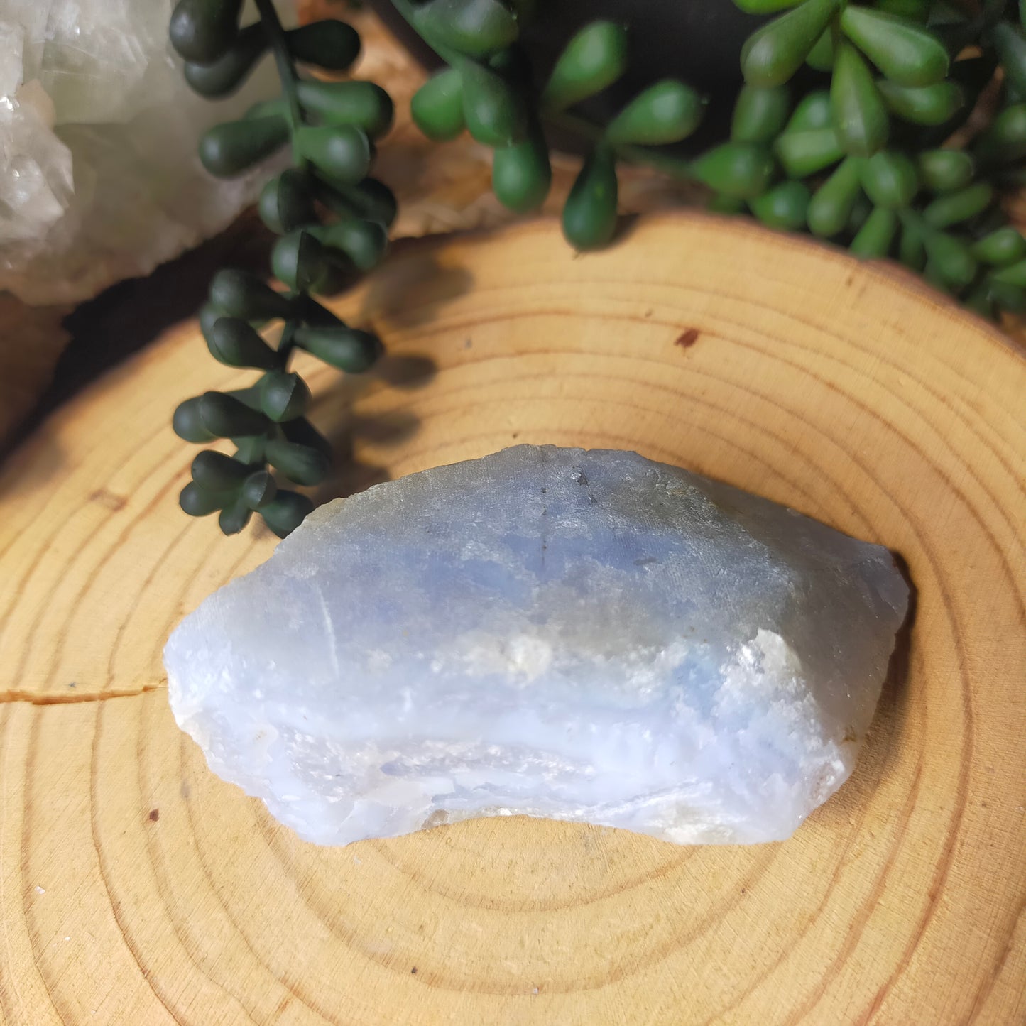 Raw Blue Lace Agate