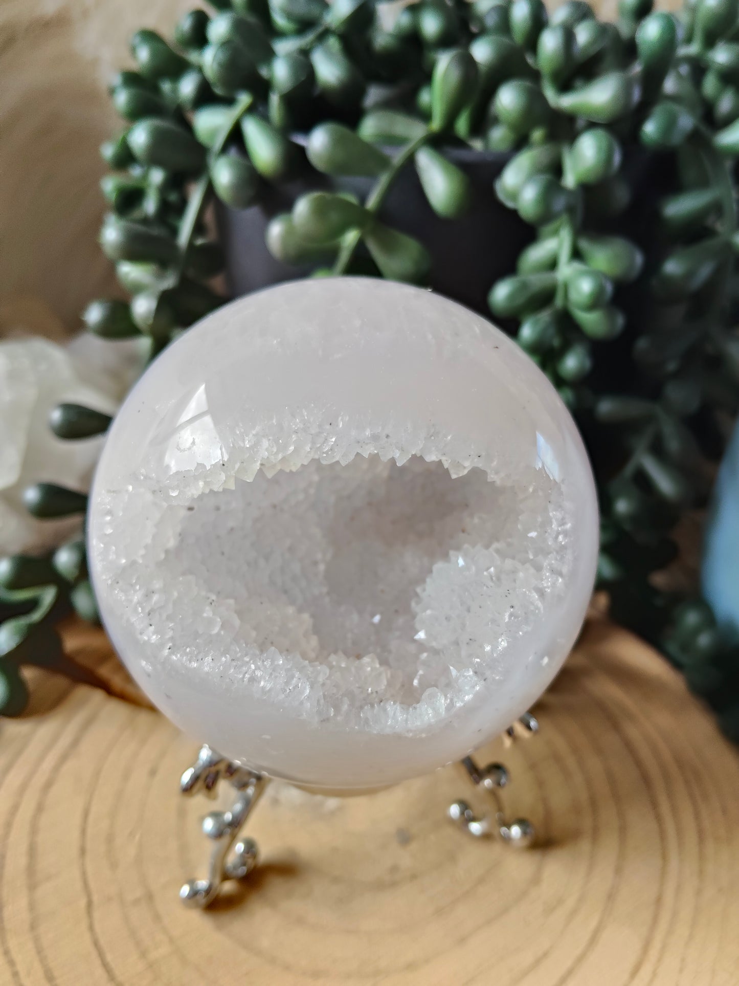 Sparkly Druzy Agate Spheres
