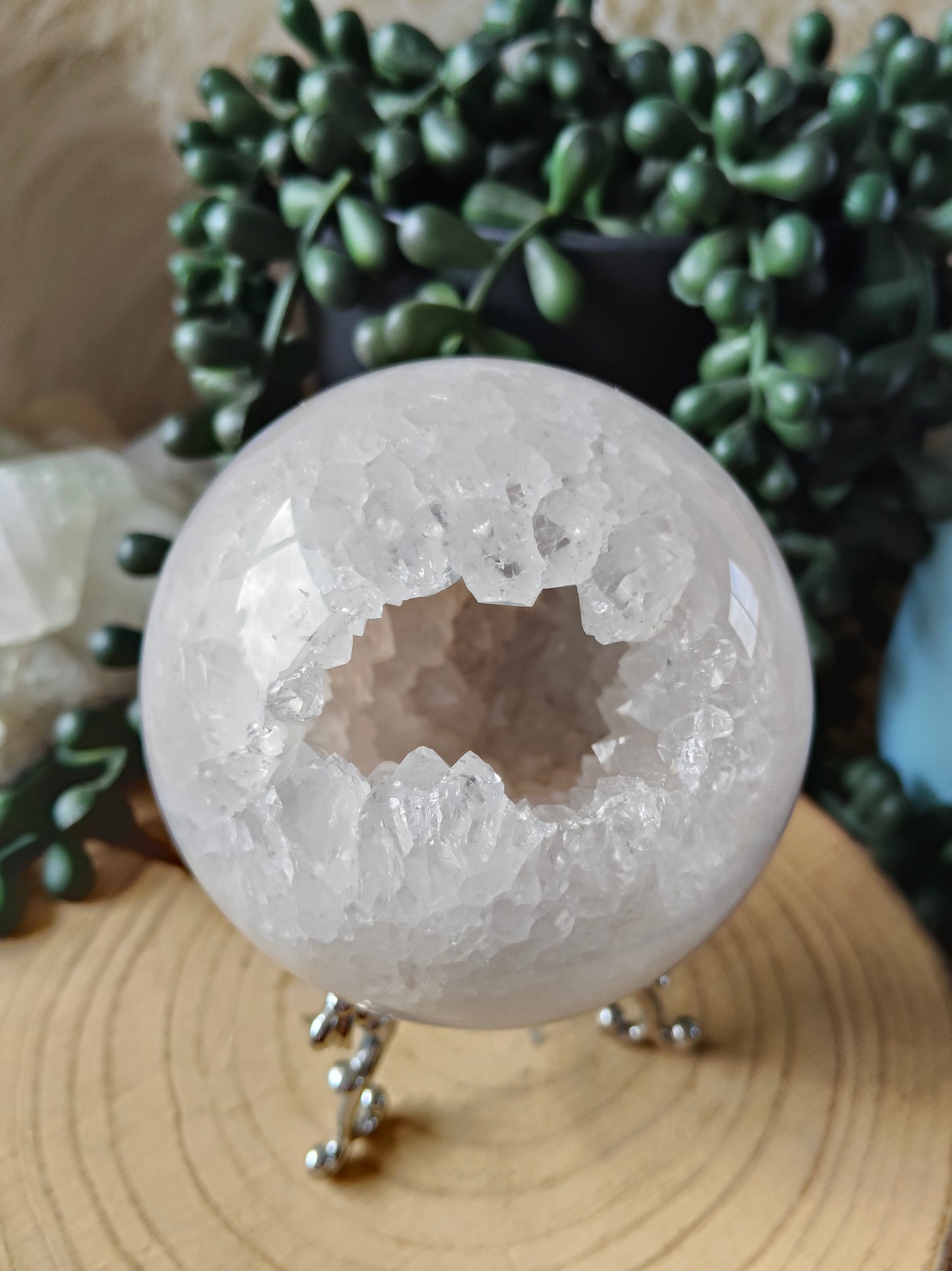Sparkly Druzy Agate Spheres