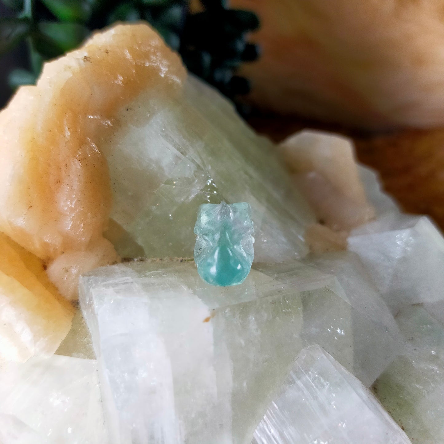 Mini Fluorite Carvings