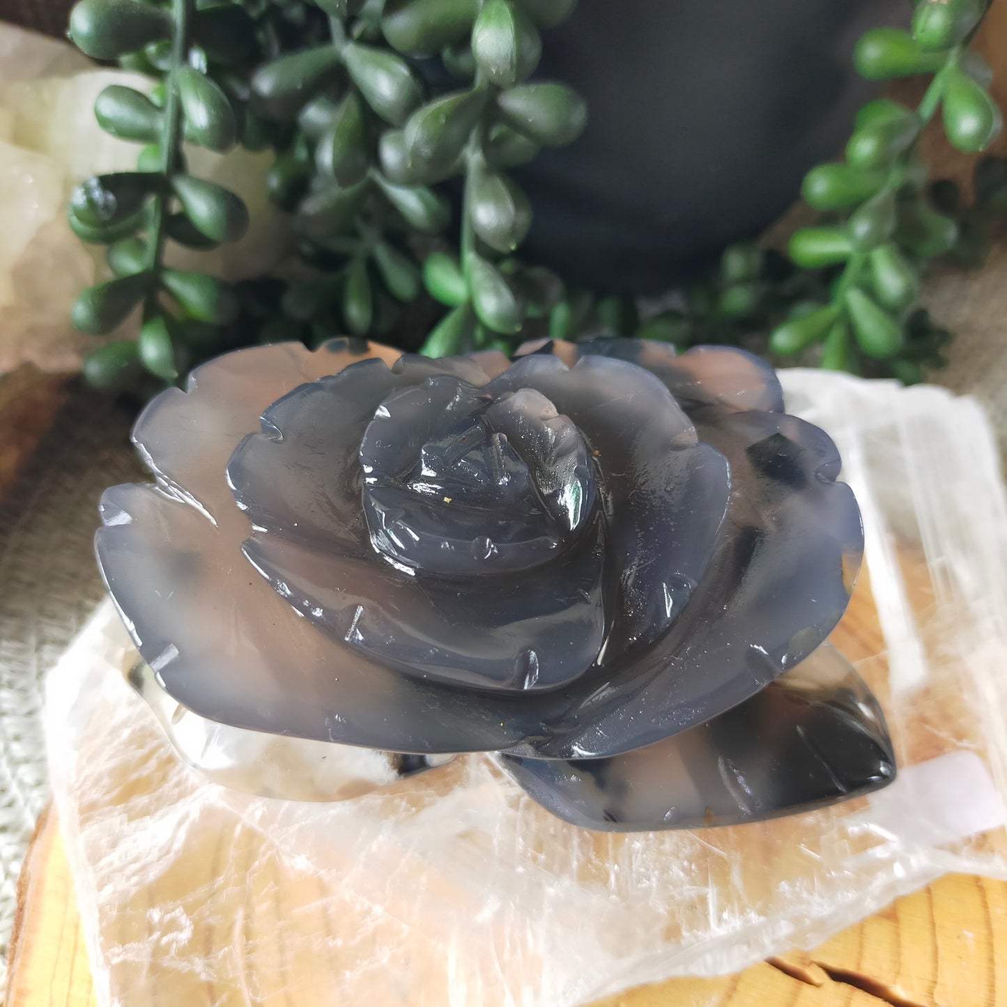 Volcano Agate Flowers