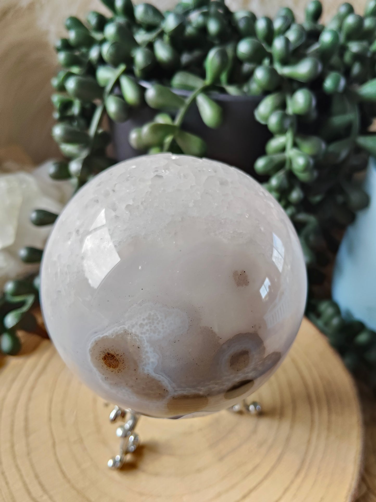 Sparkly Druzy Agate Spheres