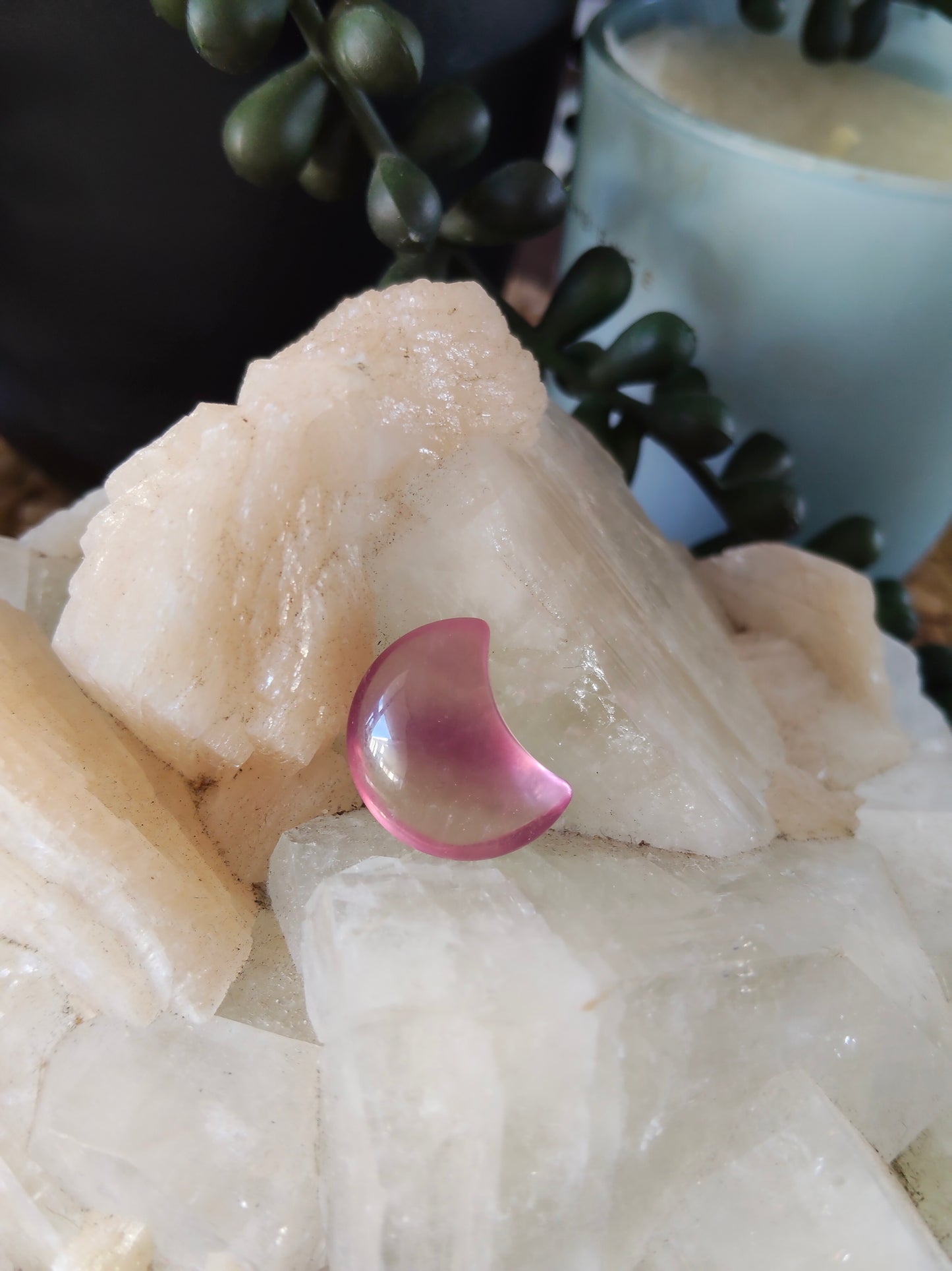 Mini Fluorite Moons