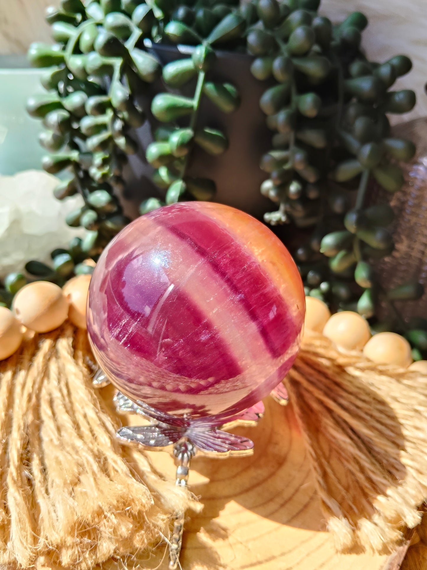 Candy Fluorite Sphere