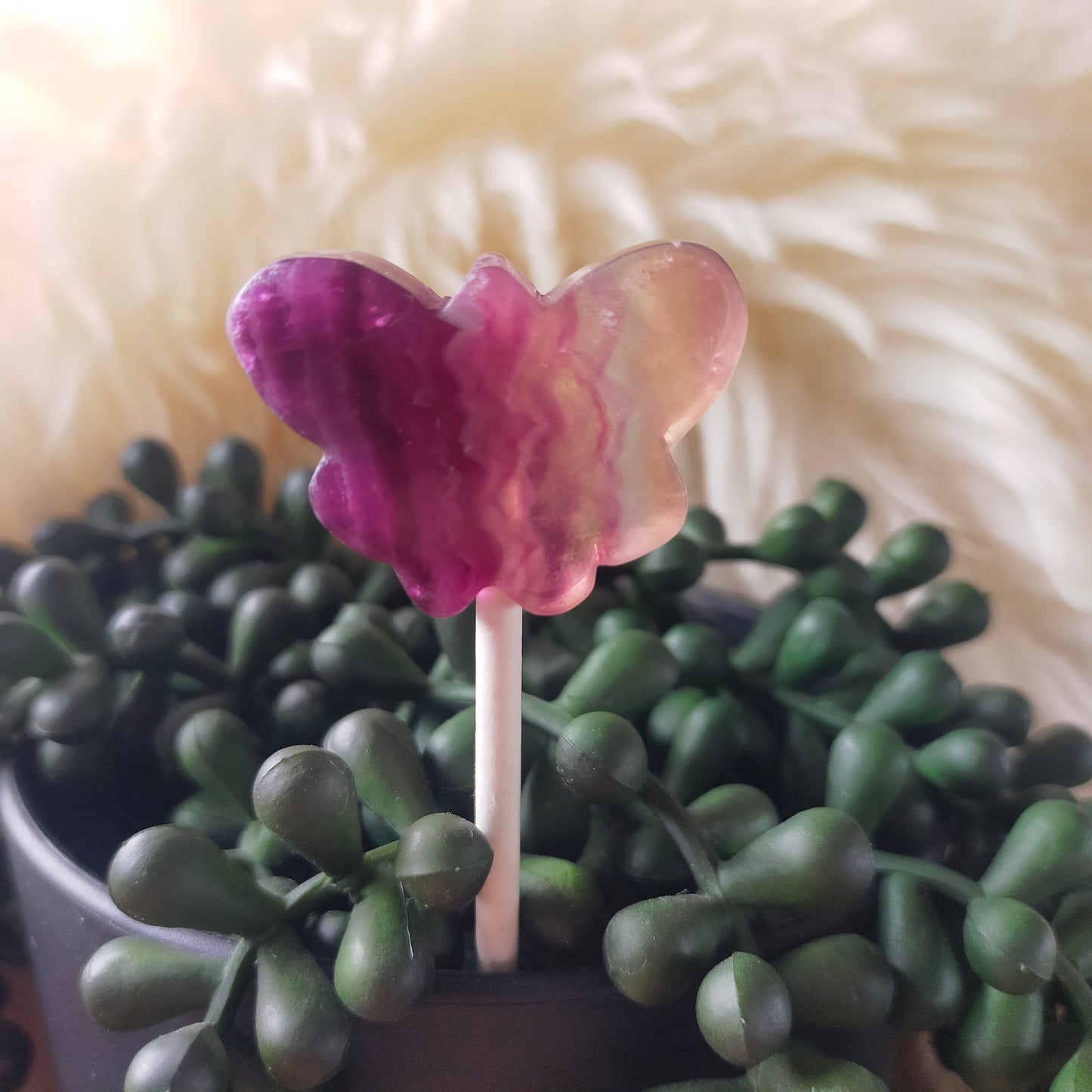 Fluorite Lollipops