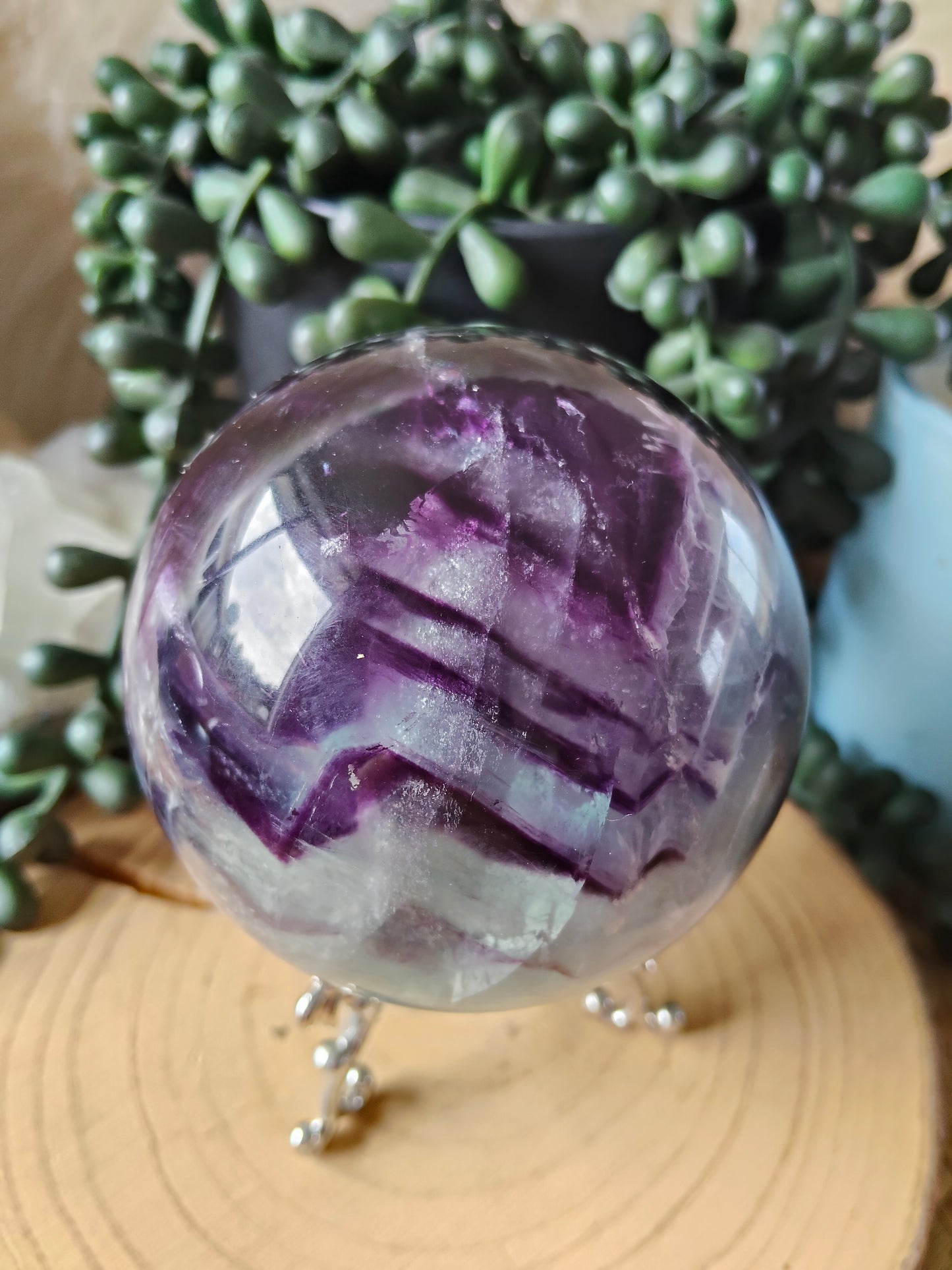 Gorgeous Fluorite Spheres
