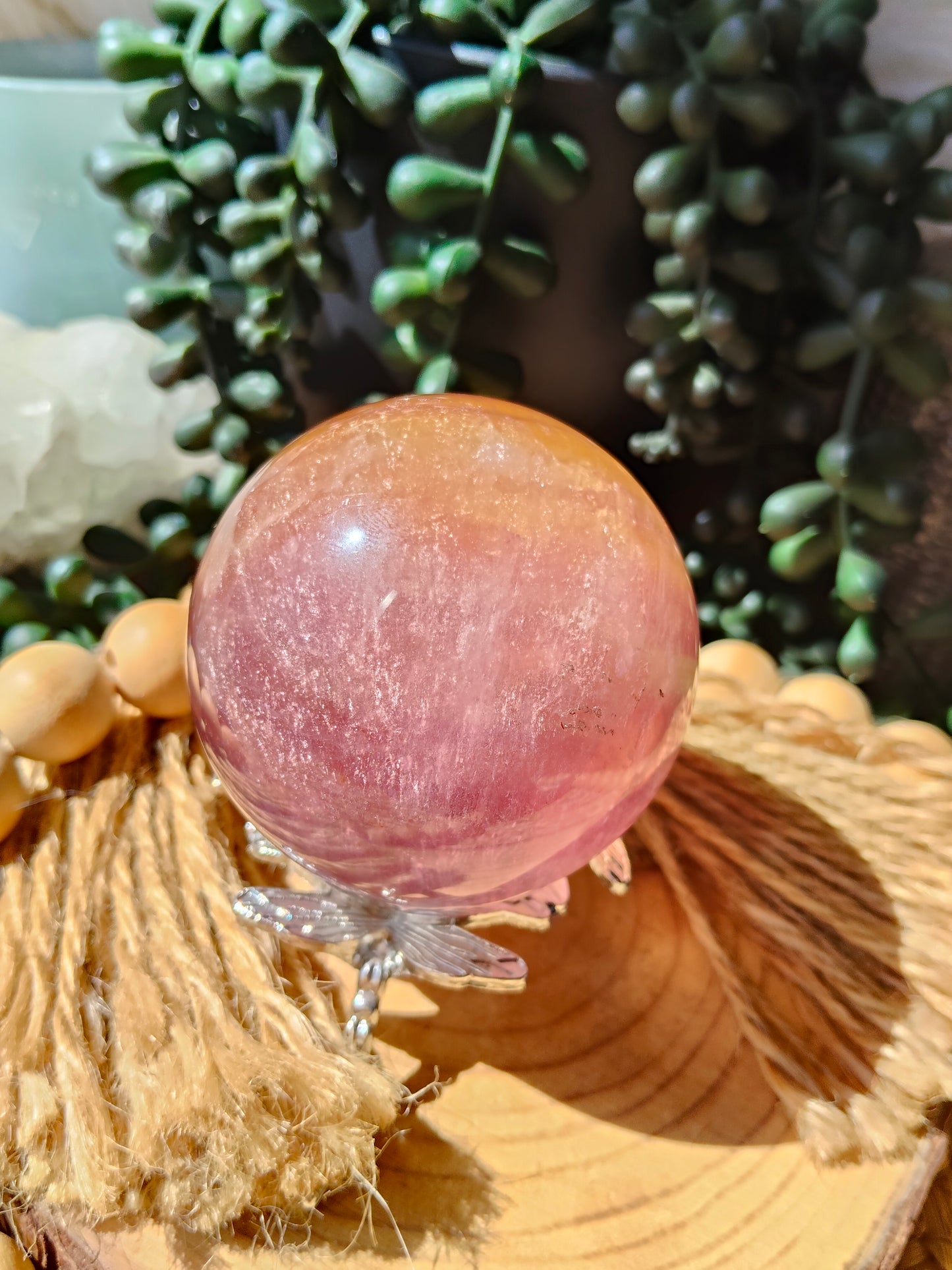 Candy Fluorite Sphere