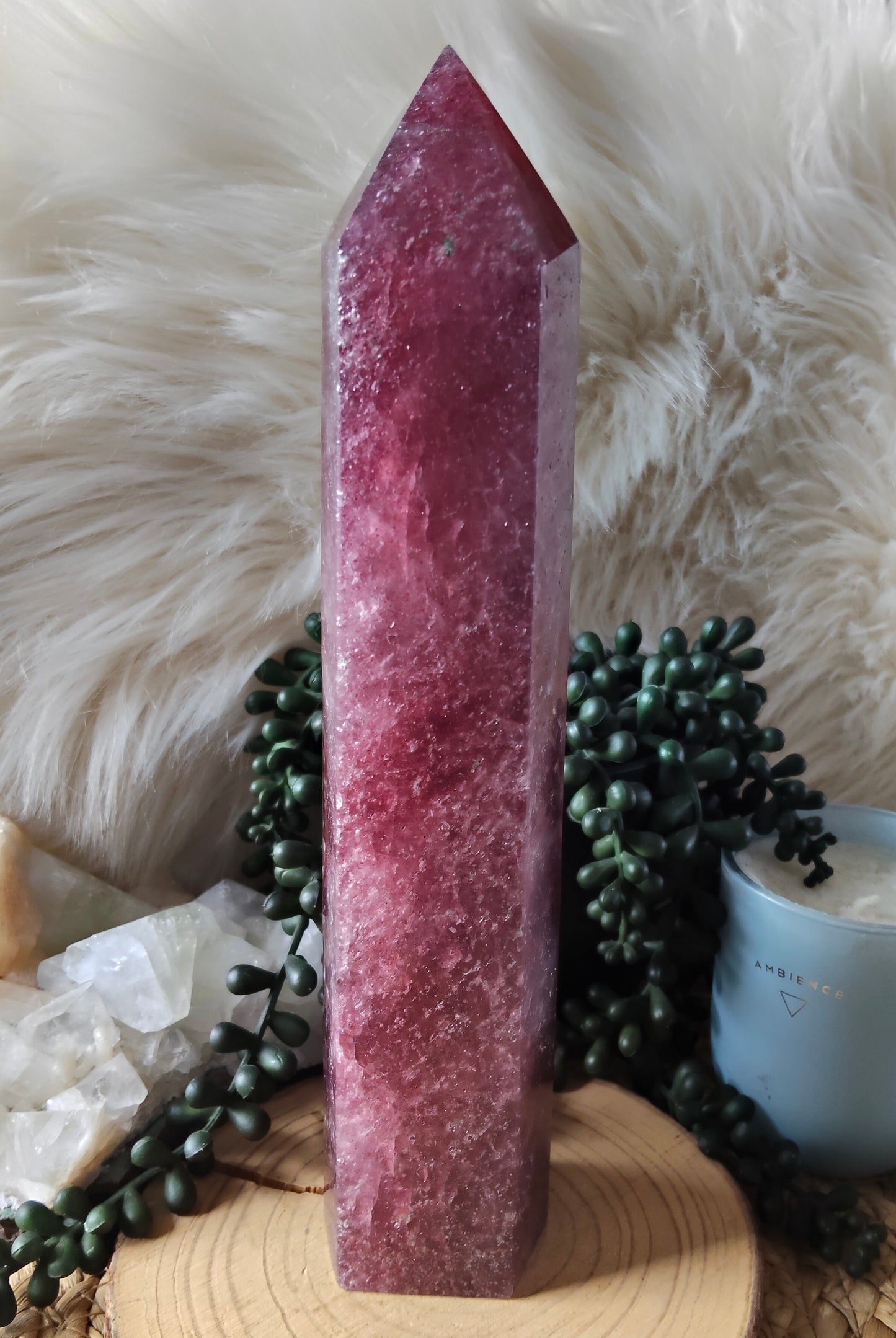 Strawberry Quartz Towers