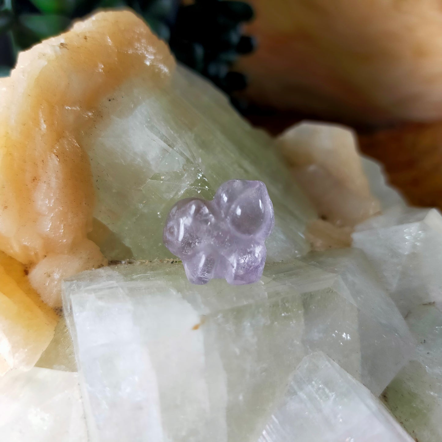Mini Fluorite Carvings