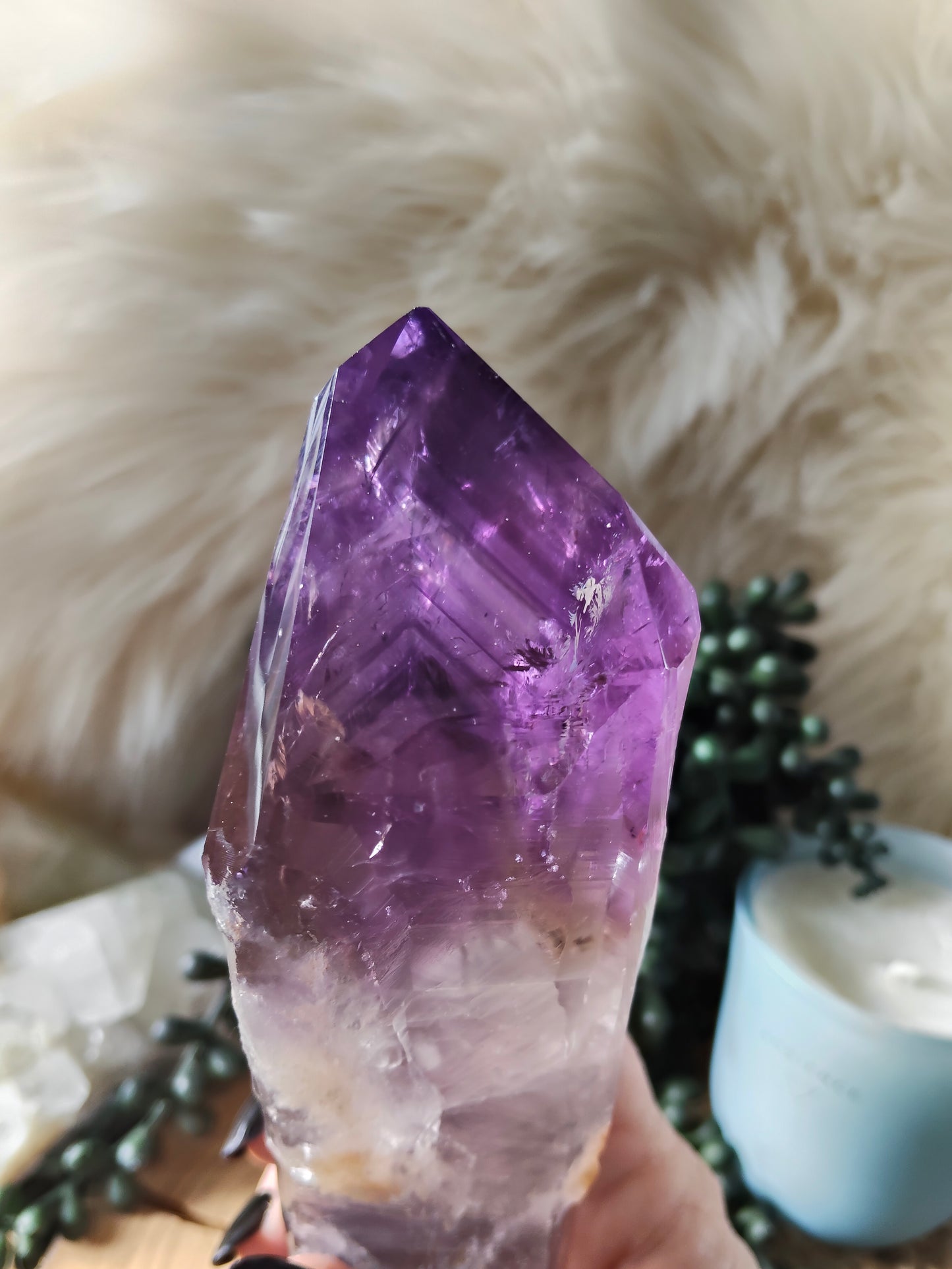 Natural Amethyst Wand