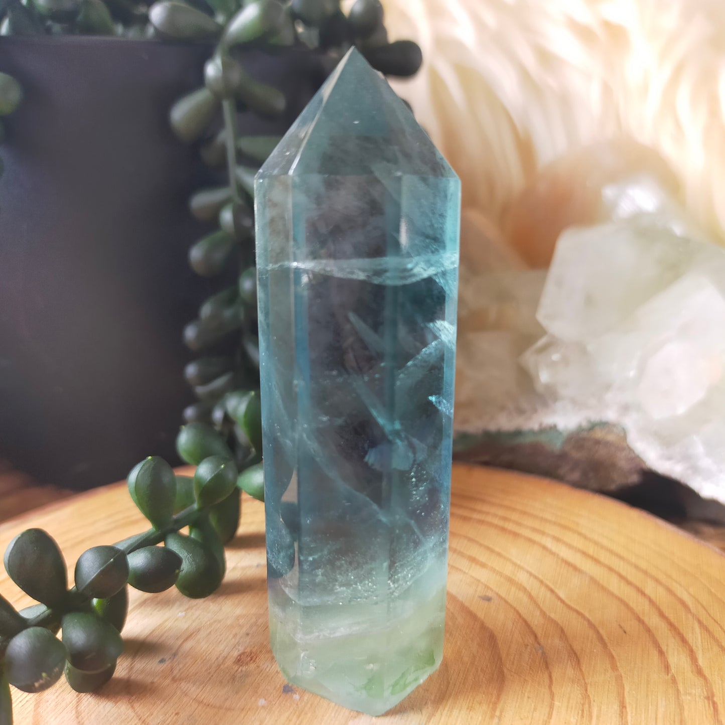 Blue/Green Fluorite Points