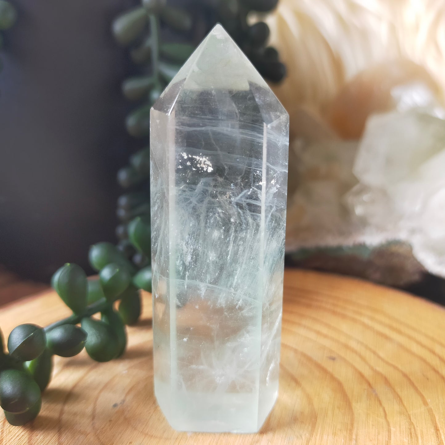 Green Fluorite Points