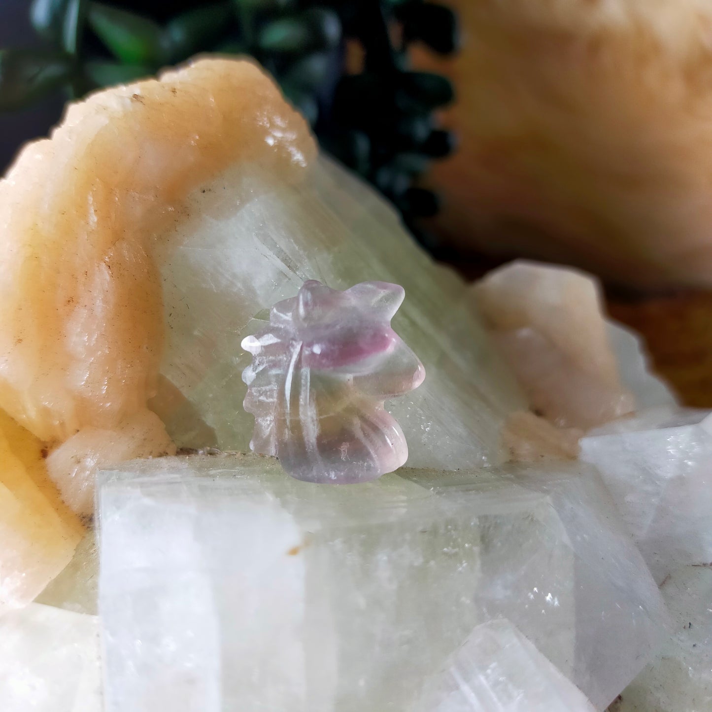 Mini Fluorite Carvings