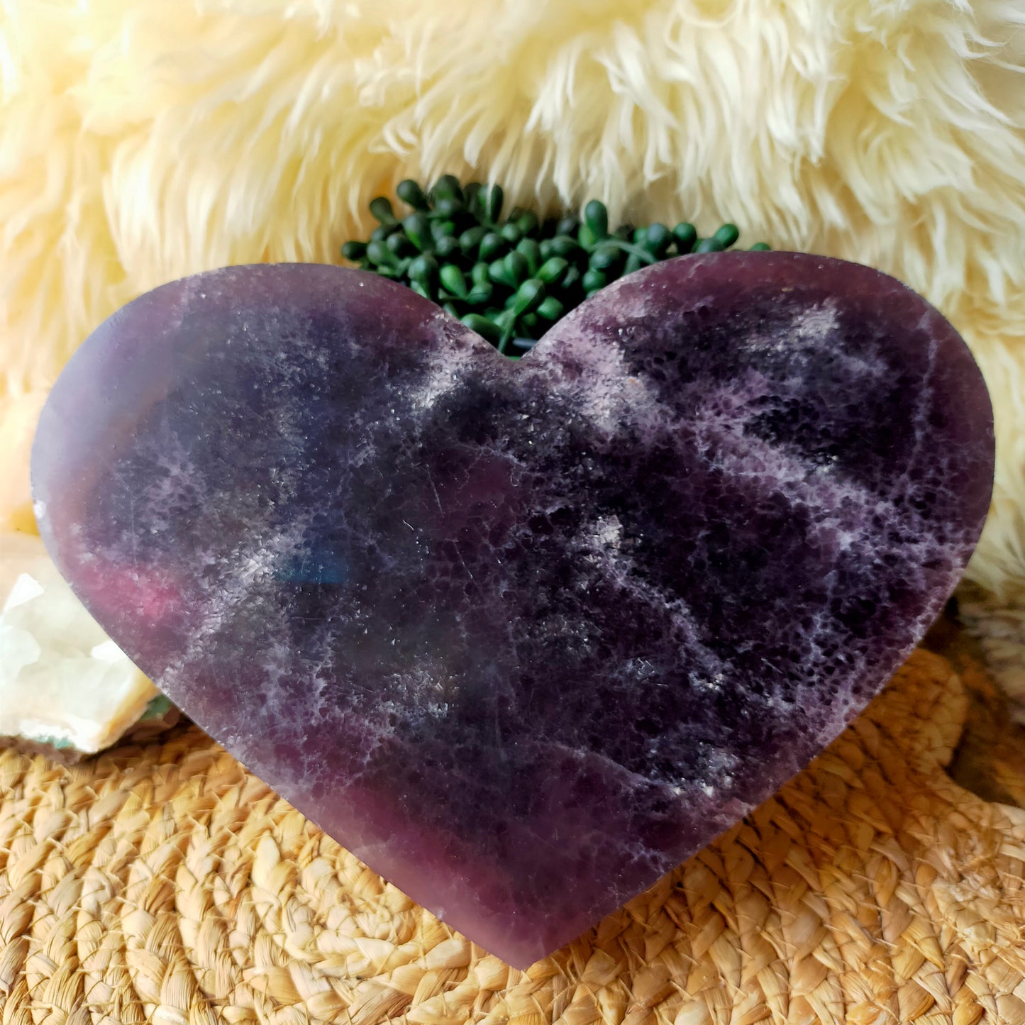 Large Fluorite Heart