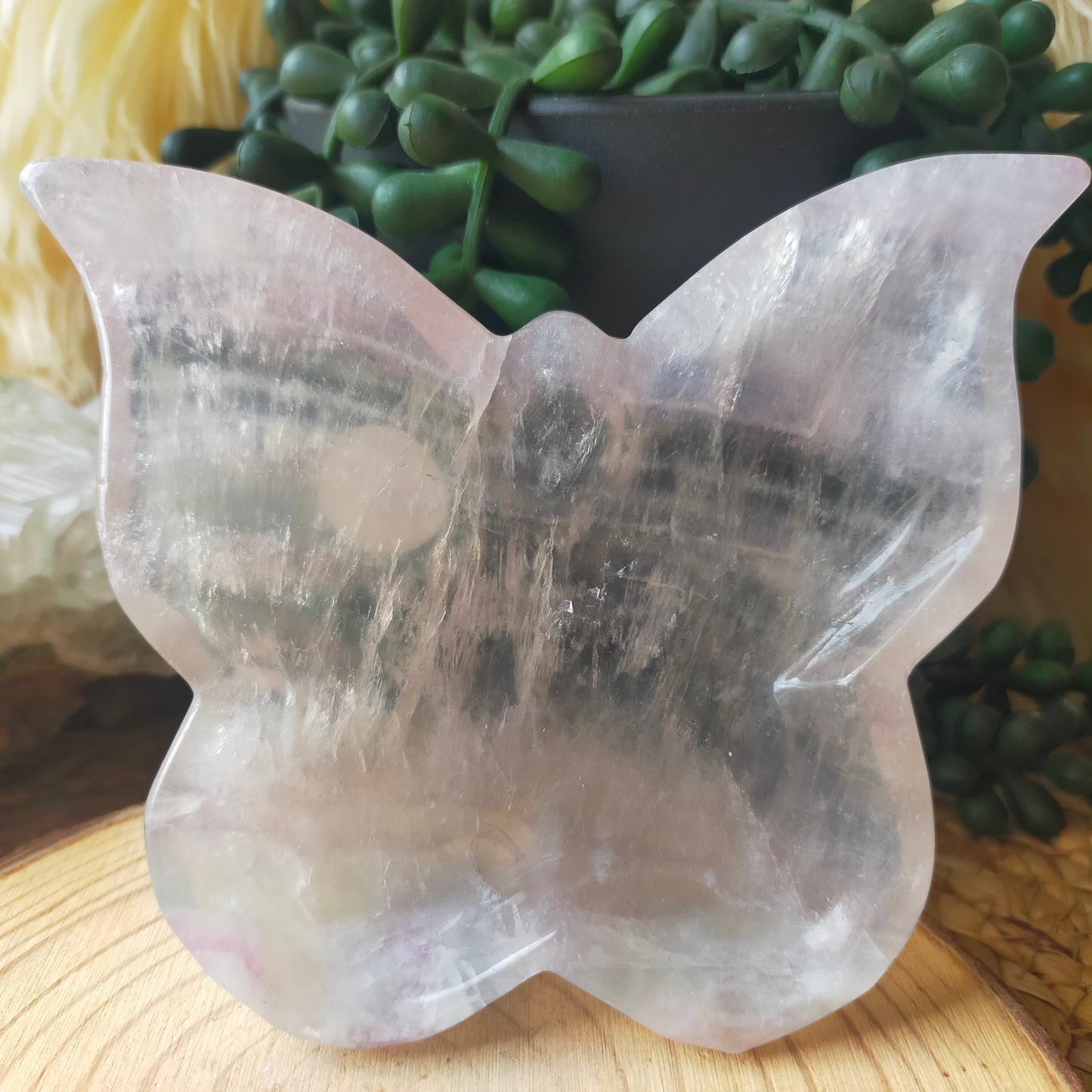 Fluorite Butterfly Dish