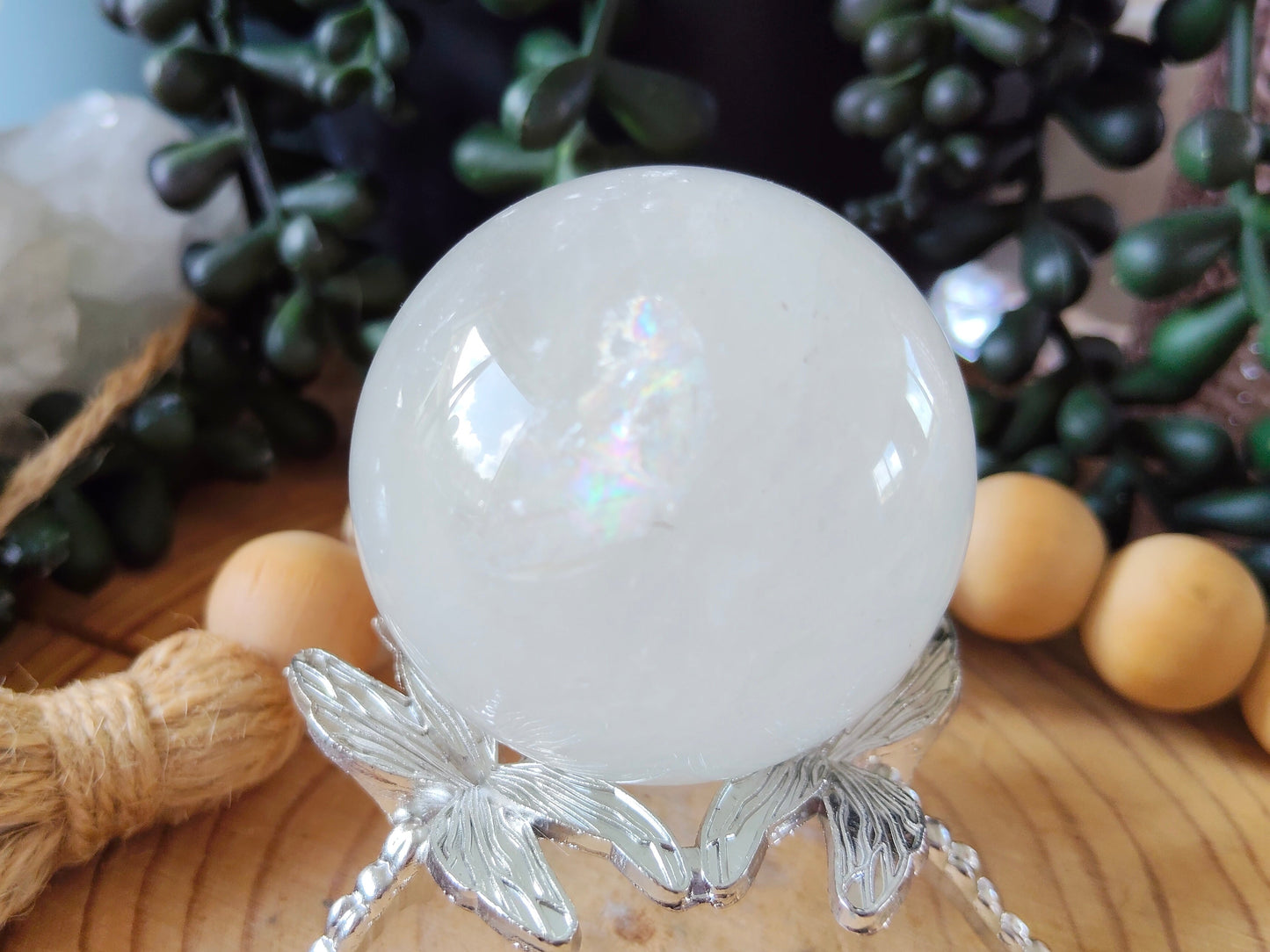 Small Clear Calcite Sphere
