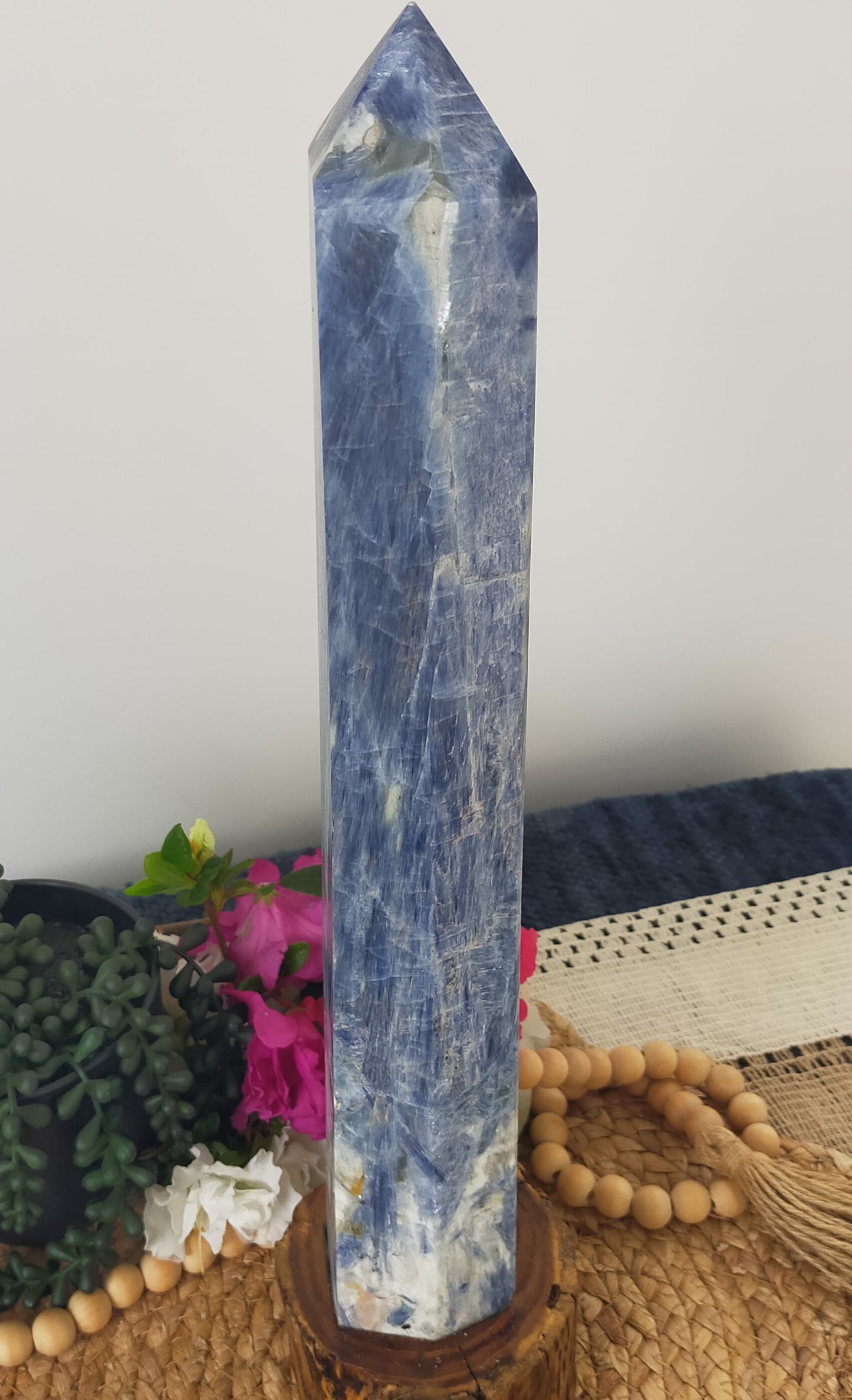 Blue Kyanite Tower