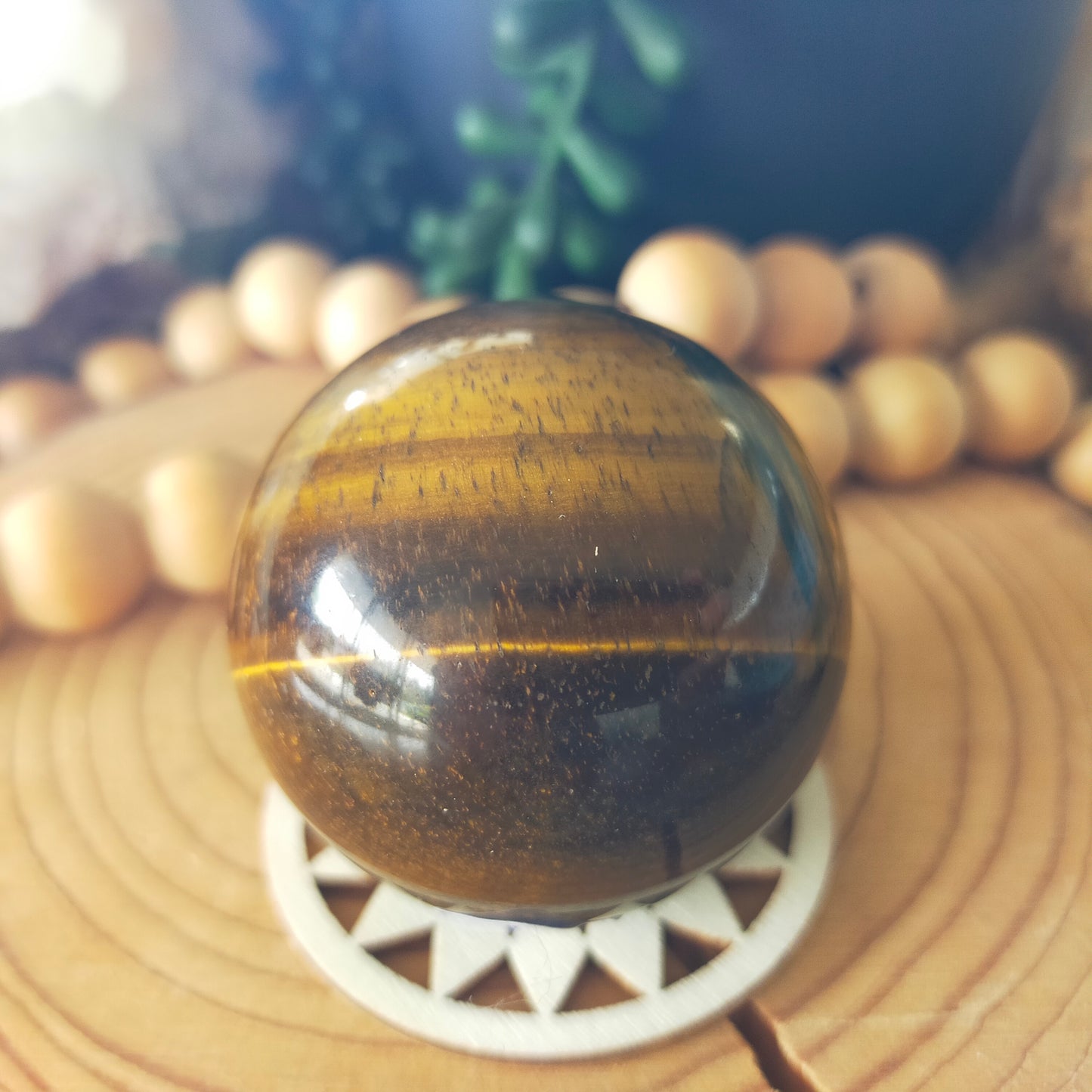 Tiger's Eye Spheres