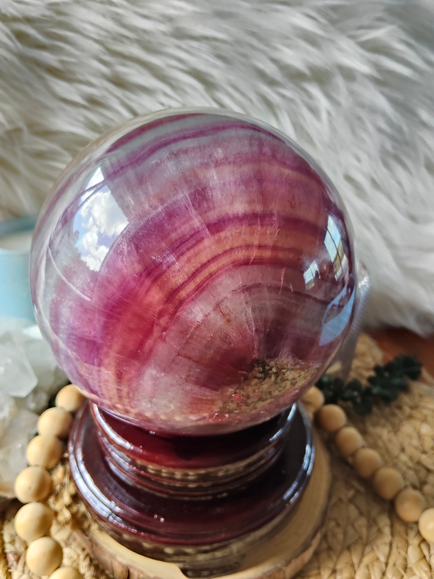 Large Fluorite Sphere