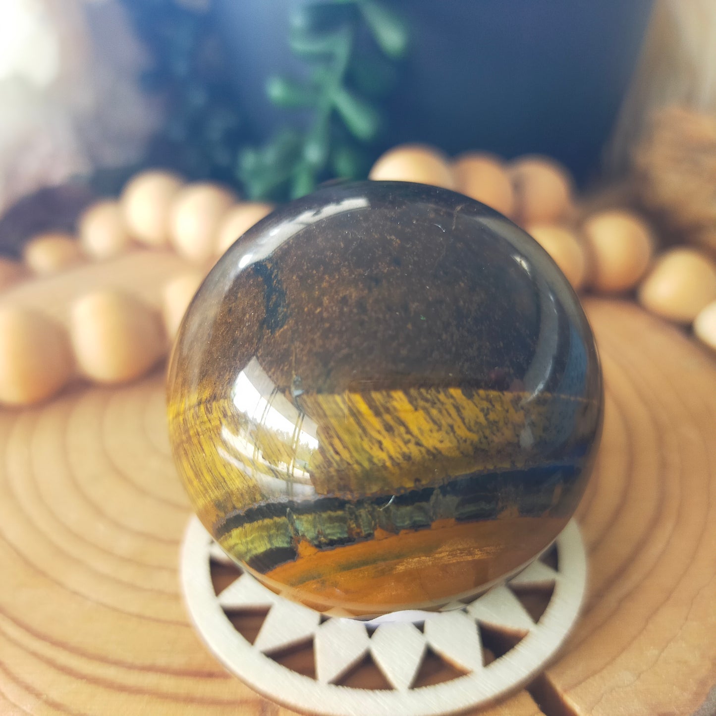 Tiger's Eye Spheres