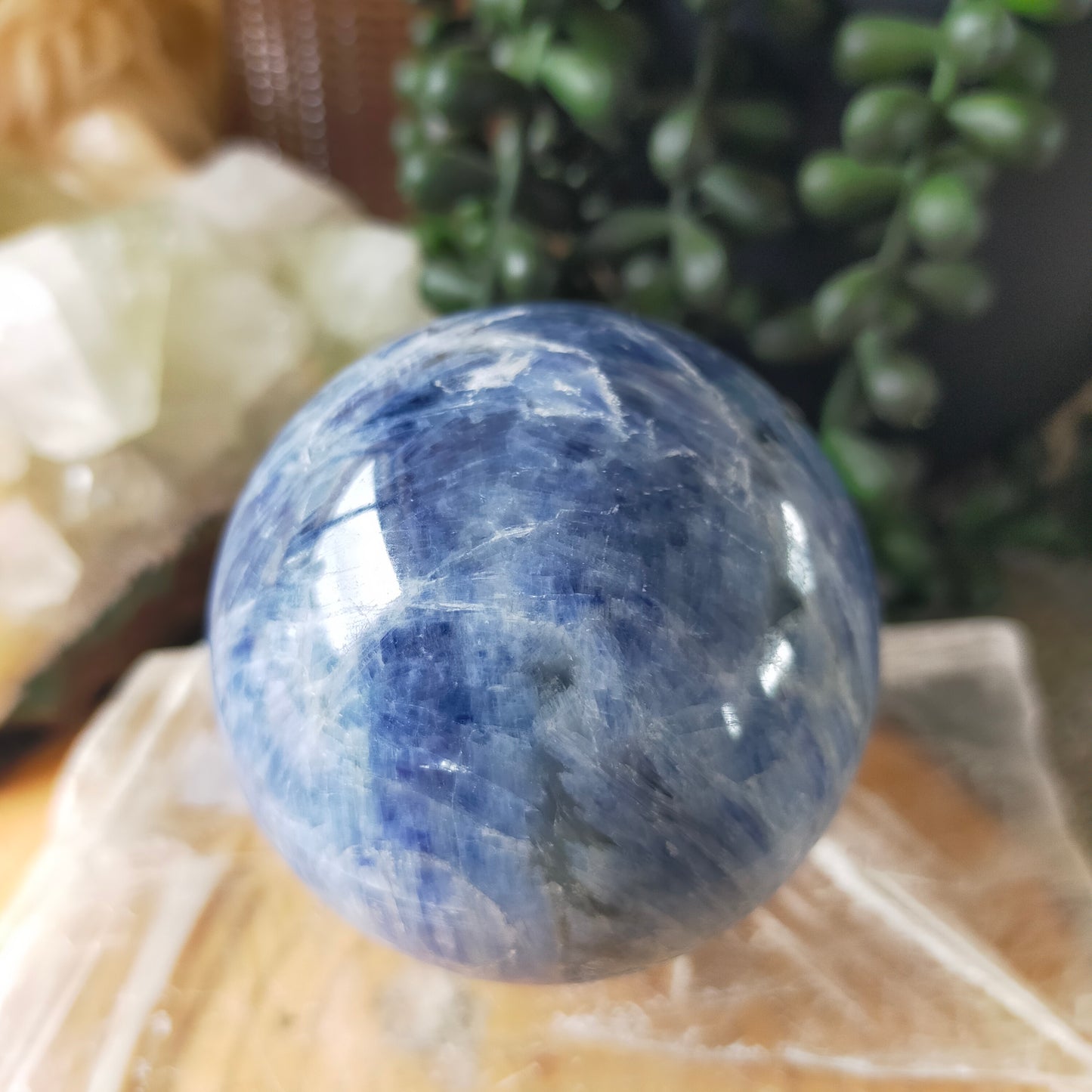 Blue Kyanite Sphere