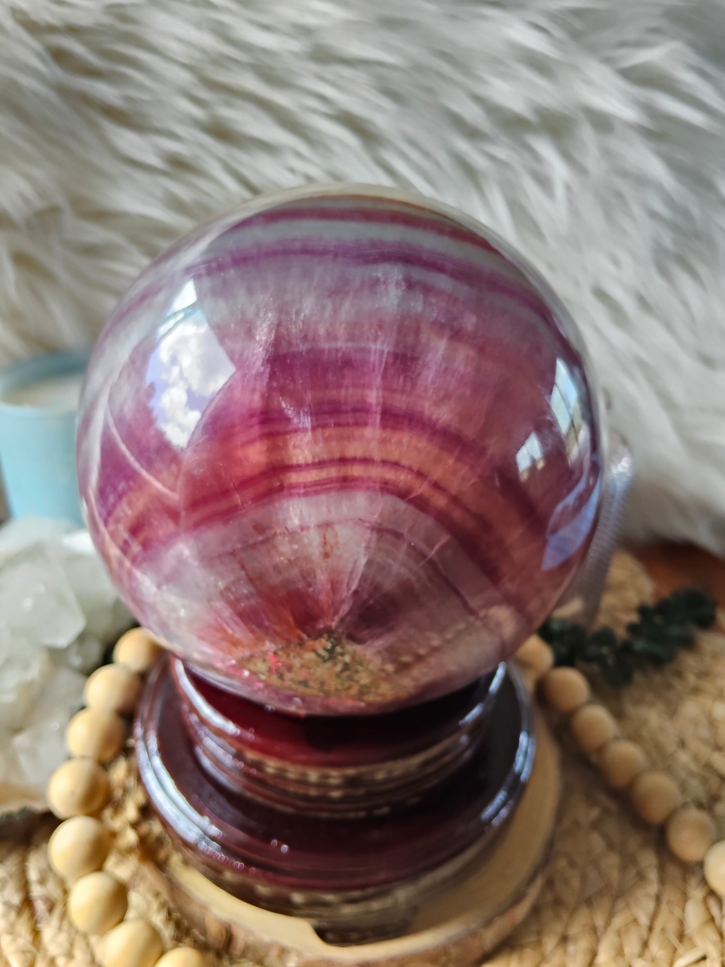 Large Fluorite Sphere