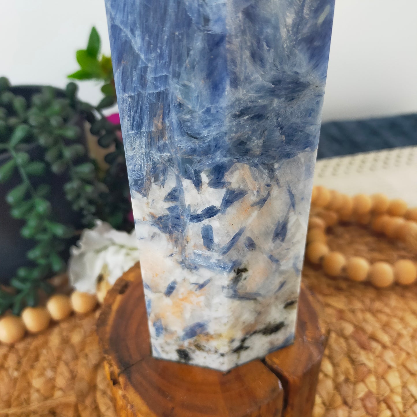 Blue Kyanite Tower