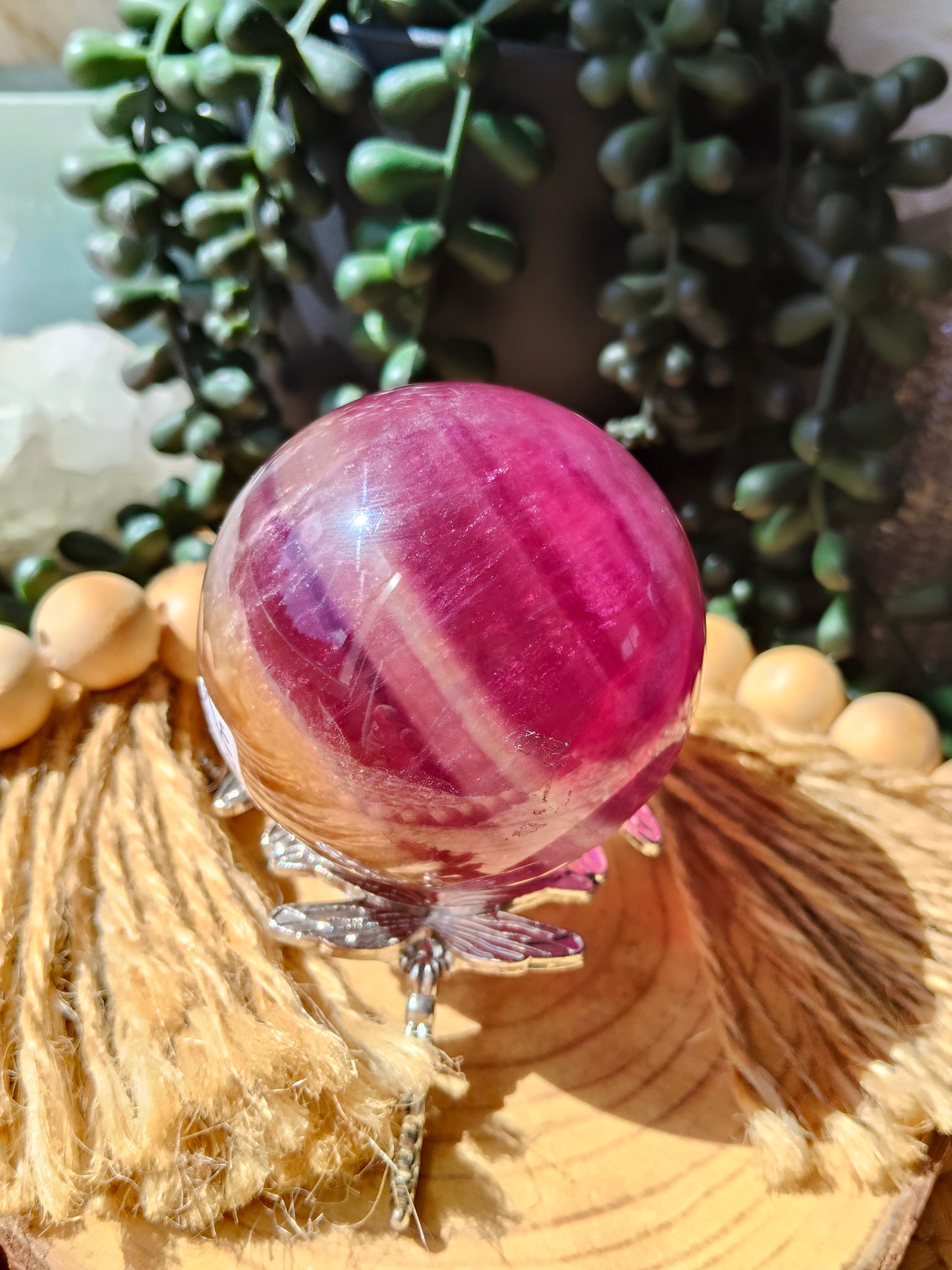 Candy Fluorite Sphere