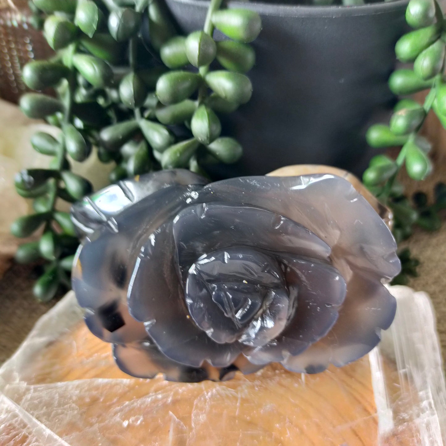 Volcano Agate Flowers