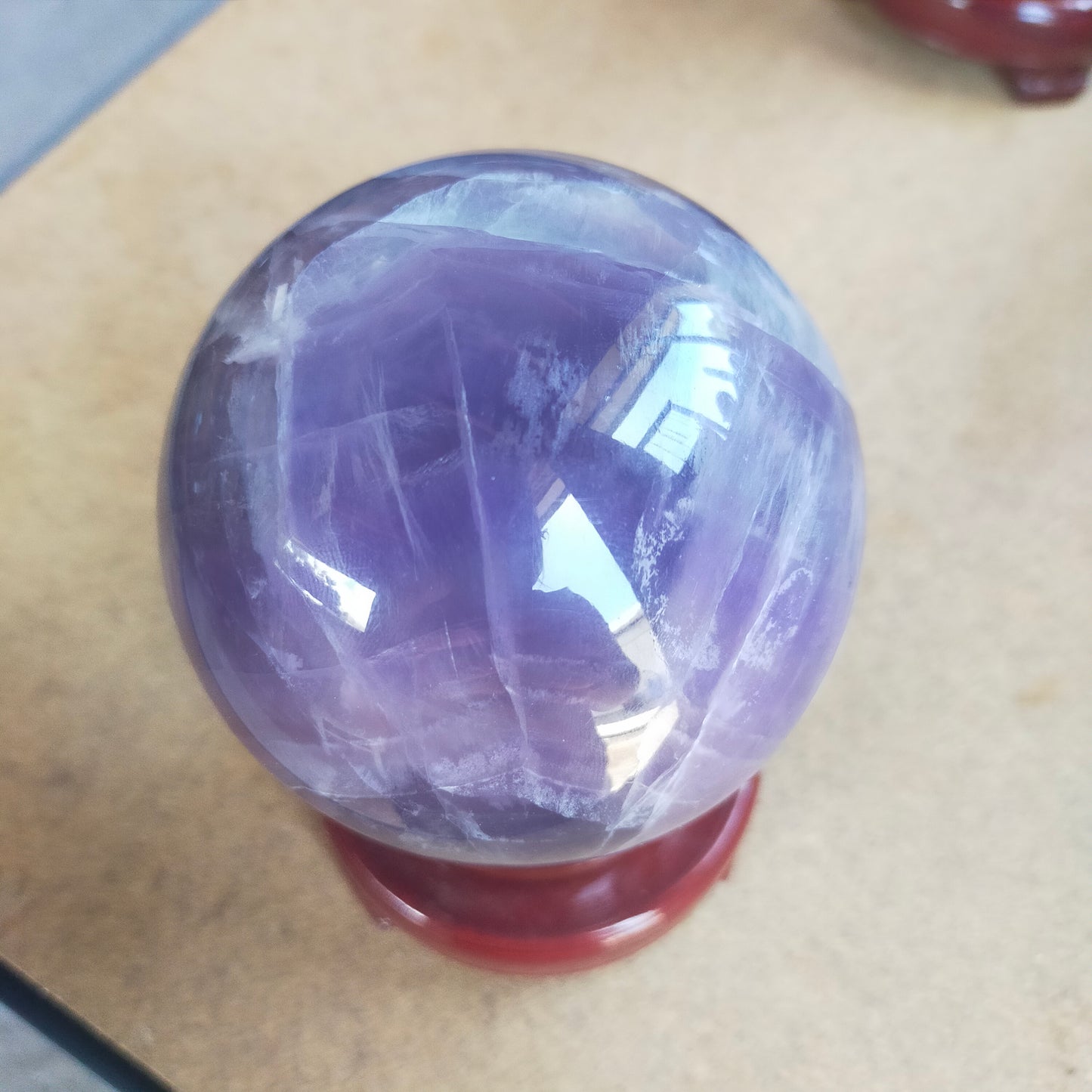 Lavender Fluorite Sphere