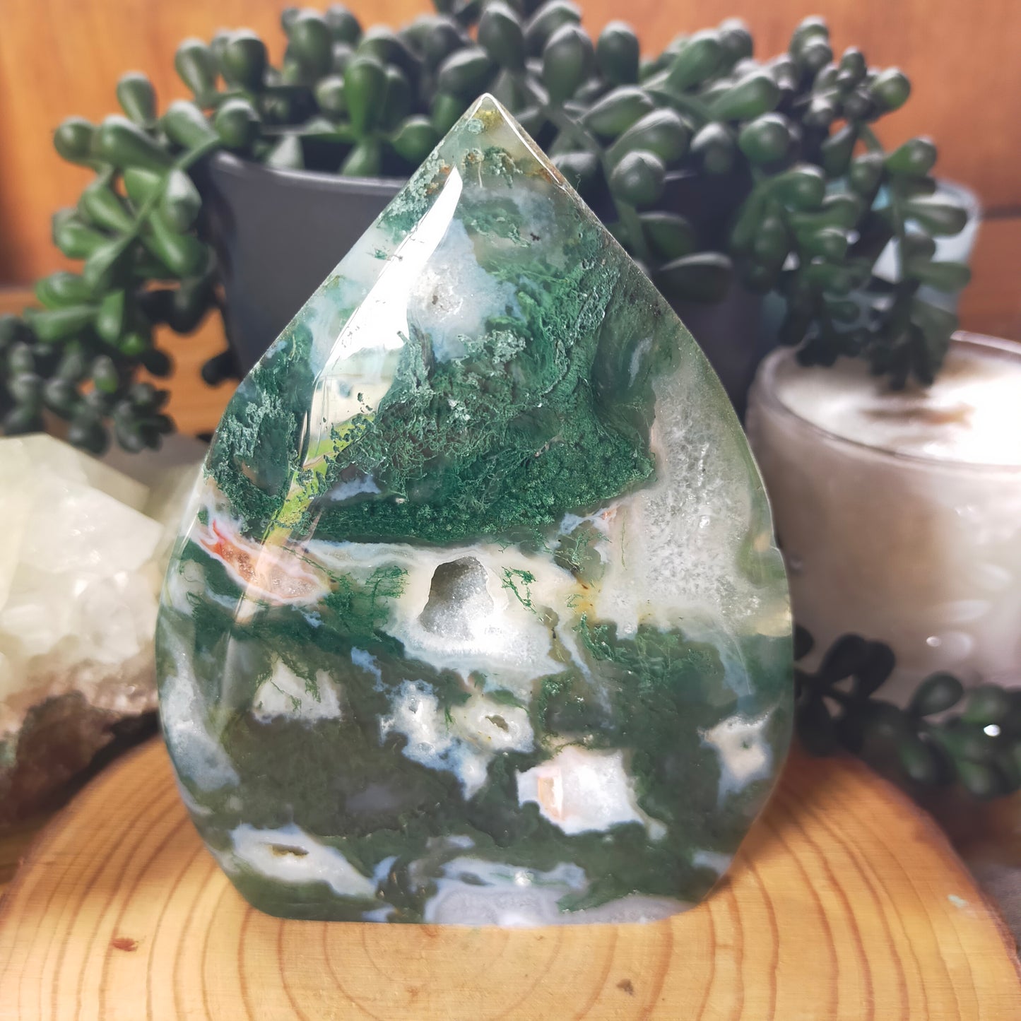 Moss Agate Freeform